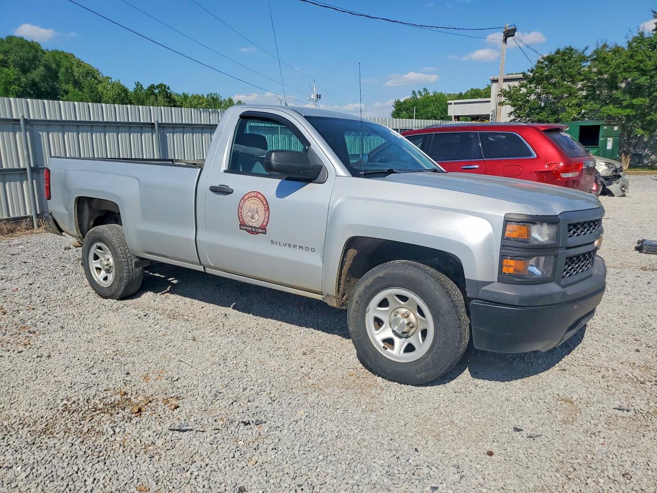 2014 Chevrolet Silverado C1500 Silver vin: 1GCNCPEH0EZ310446