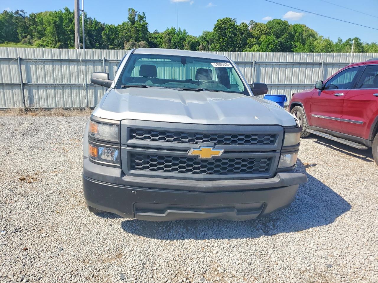 2014 Chevrolet Silverado C1500 Silver vin: 1GCNCPEH0EZ310446