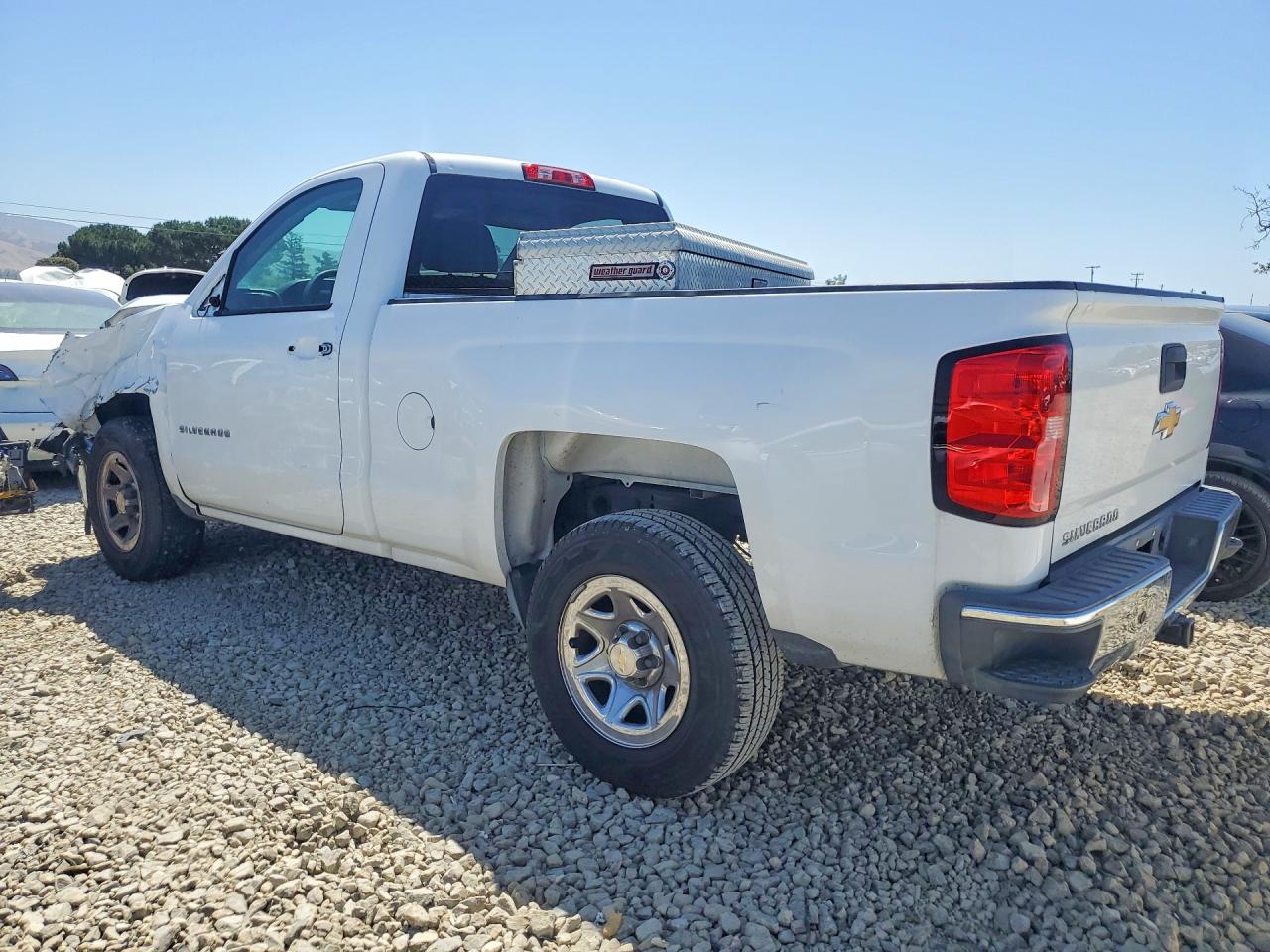 2015 Chevrolet Silverado C1500 Белый vin: 1GCNCPEH0FZ382961