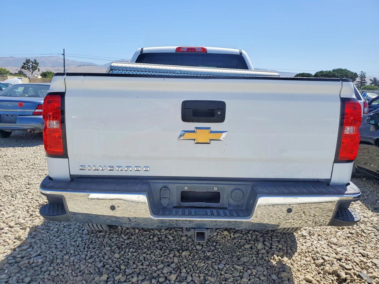 2015 Chevrolet Silverado C1500 Белый vin: 1GCNCPEH0FZ382961