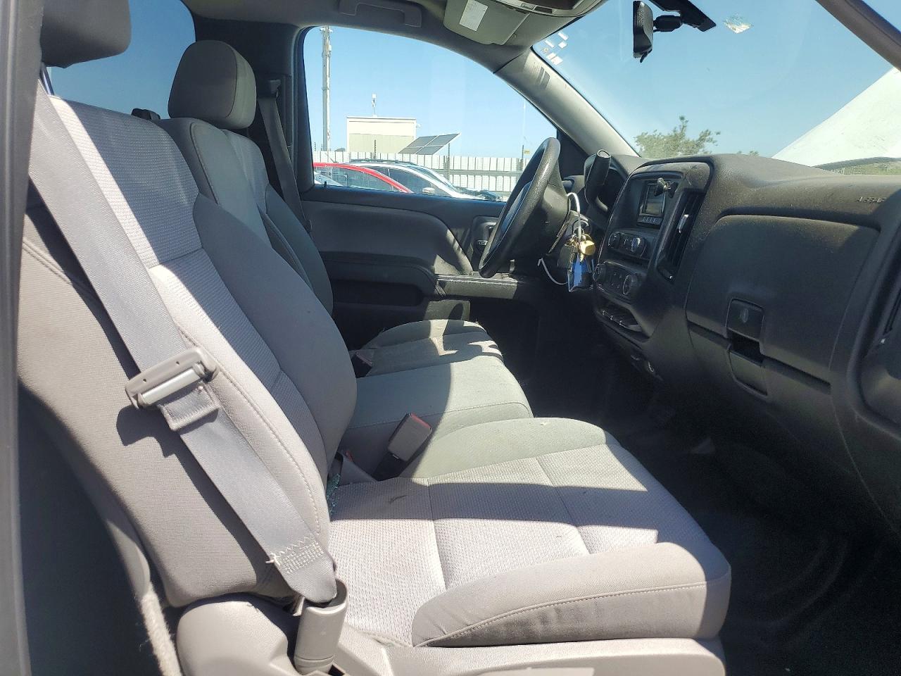 2015 Chevrolet Silverado C1500 Белый vin: 1GCNCPEH0FZ382961