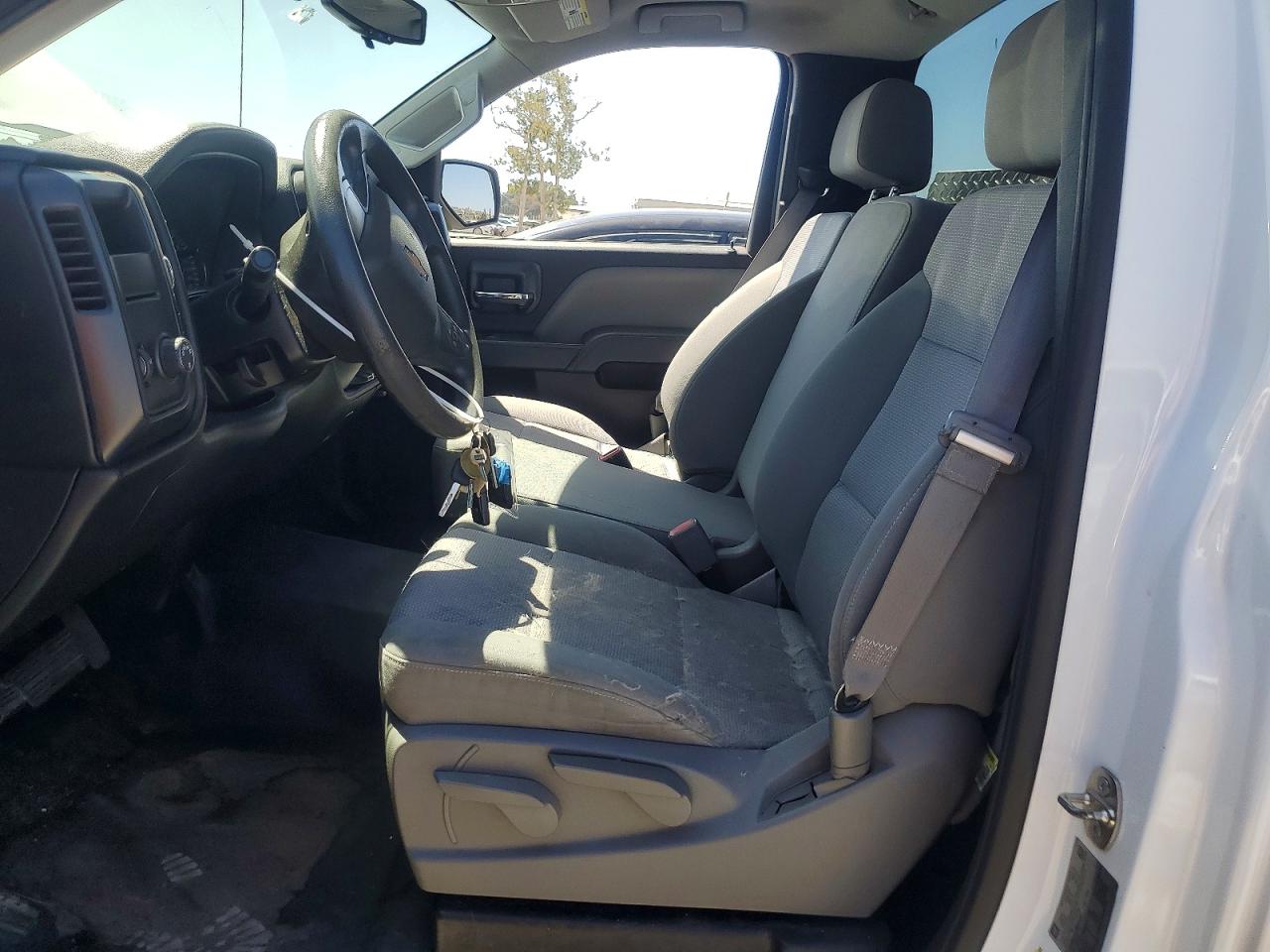 2015 Chevrolet Silverado C1500 Белый vin: 1GCNCPEH0FZ382961