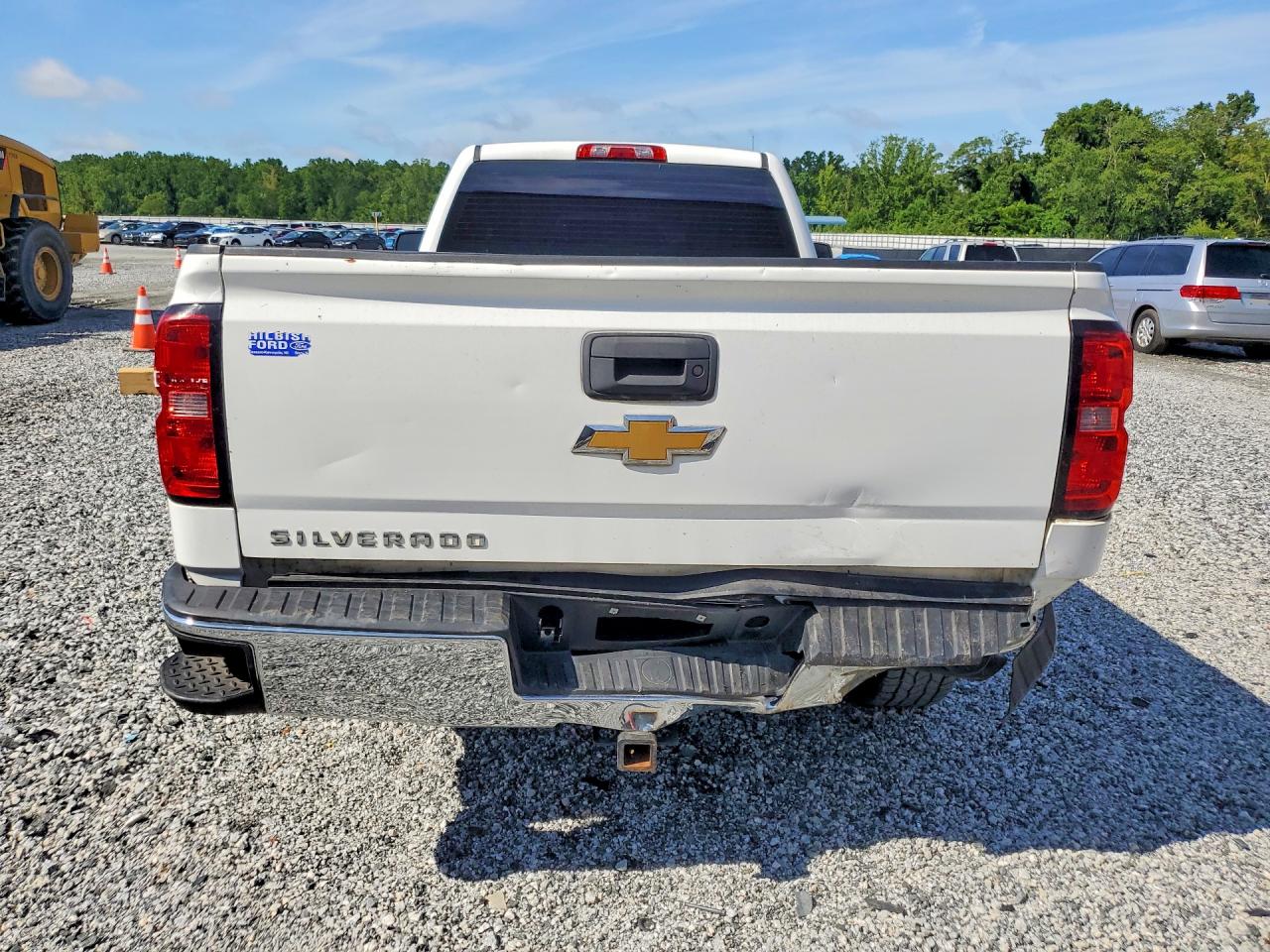 2014 Chevrolet Silverado C1500 White vin: 1GCNCPEH1EZ203471