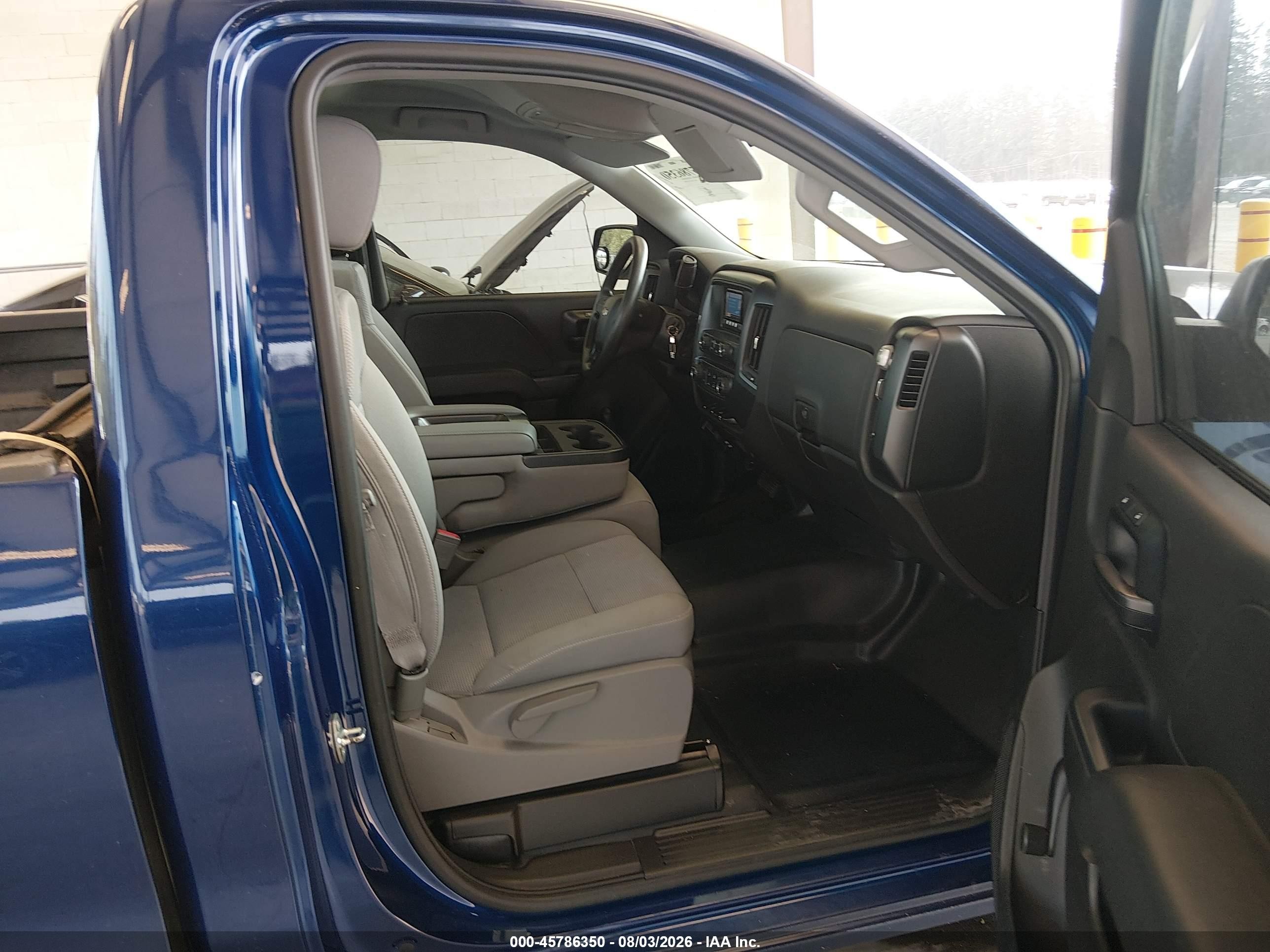 2014 Chevrolet Silverado 1500 Work Truck Blue vin: 1GCNCPEH1EZ229732