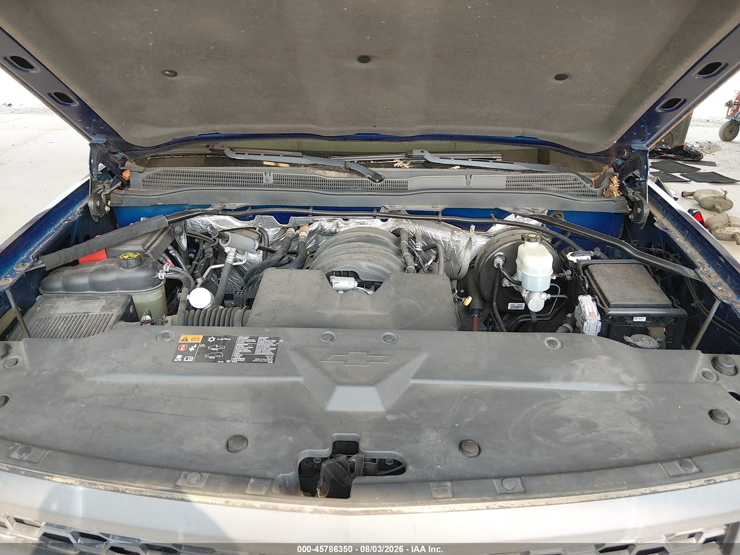 2014 Chevrolet Silverado 1500 Work Truck Blue vin: 1GCNCPEH1EZ229732