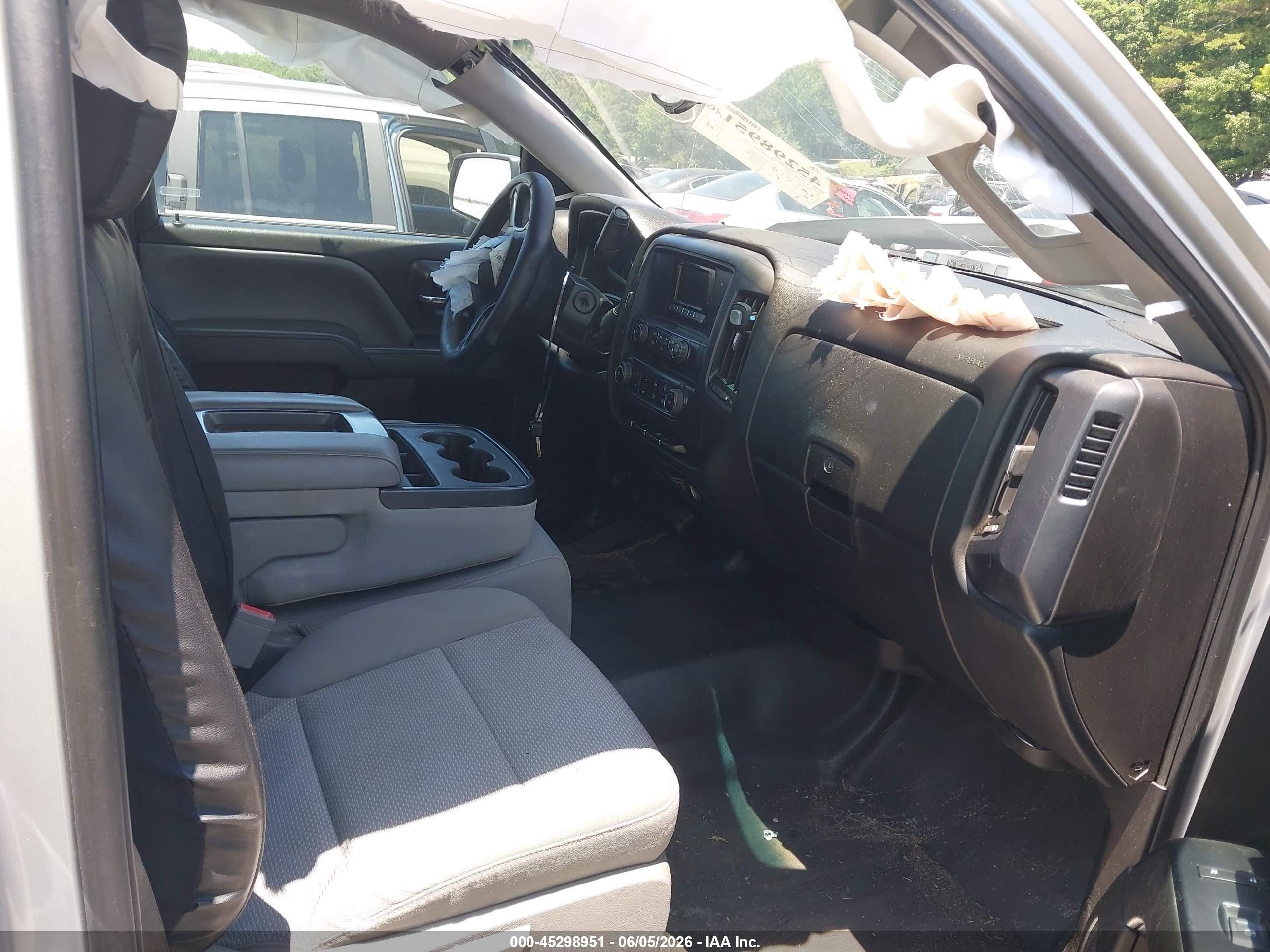 2014 Chevrolet Silverado 1500 Work Truck 2wt Gray vin: 1GCNCPEH1EZ238608