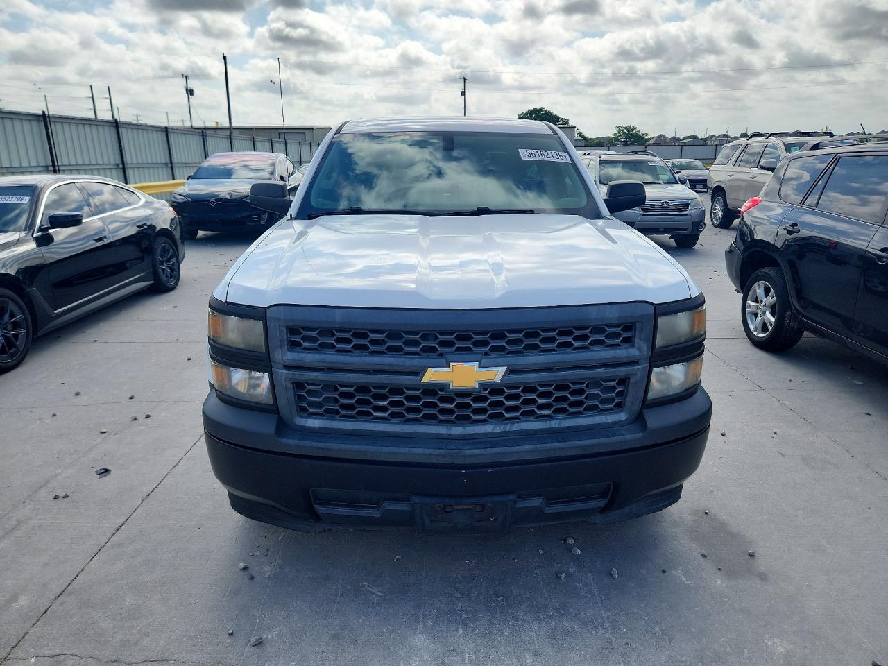 2015 Chevrolet Silverado C1500 White vin: 1GCNCPEH1FZ211846