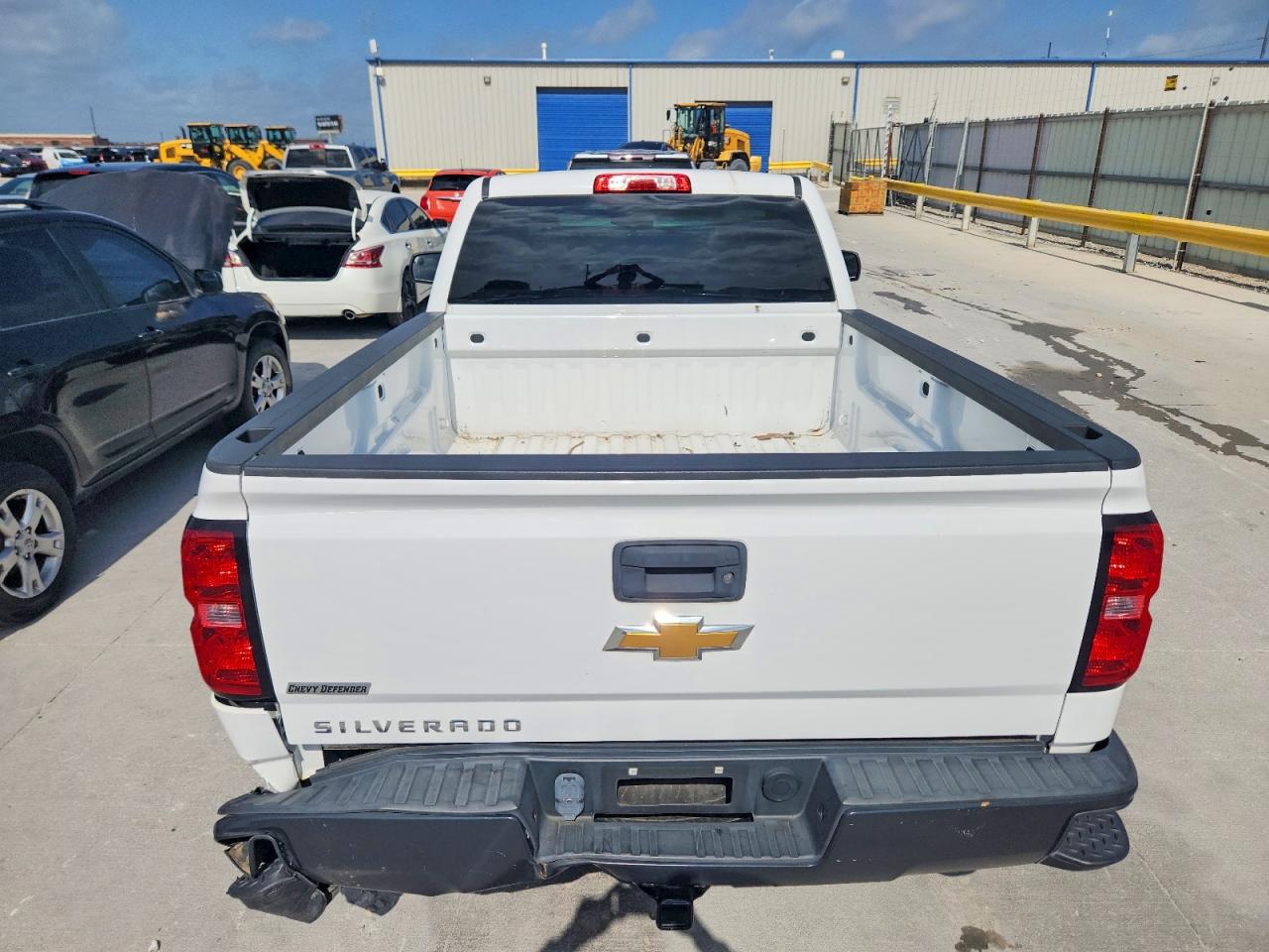 2015 Chevrolet Silverado C1500 White vin: 1GCNCPEH1FZ211846