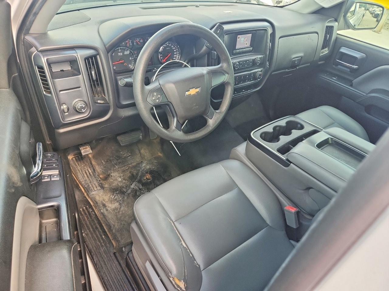2015 Chevrolet Silverado C1500 White vin: 1GCNCPEH1FZ211846