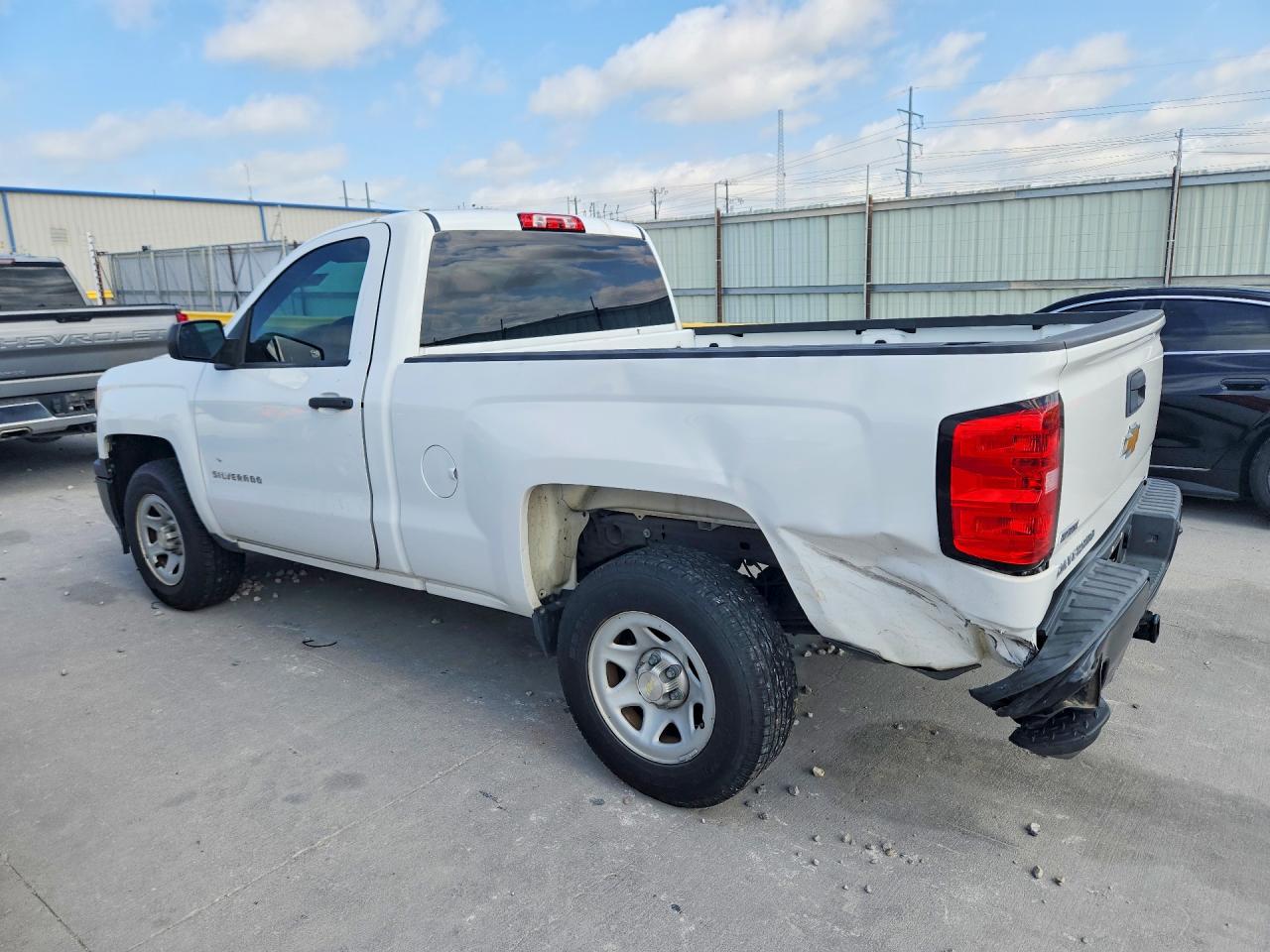 2015 Chevrolet Silverado C1500 White vin: 1GCNCPEH1FZ211846