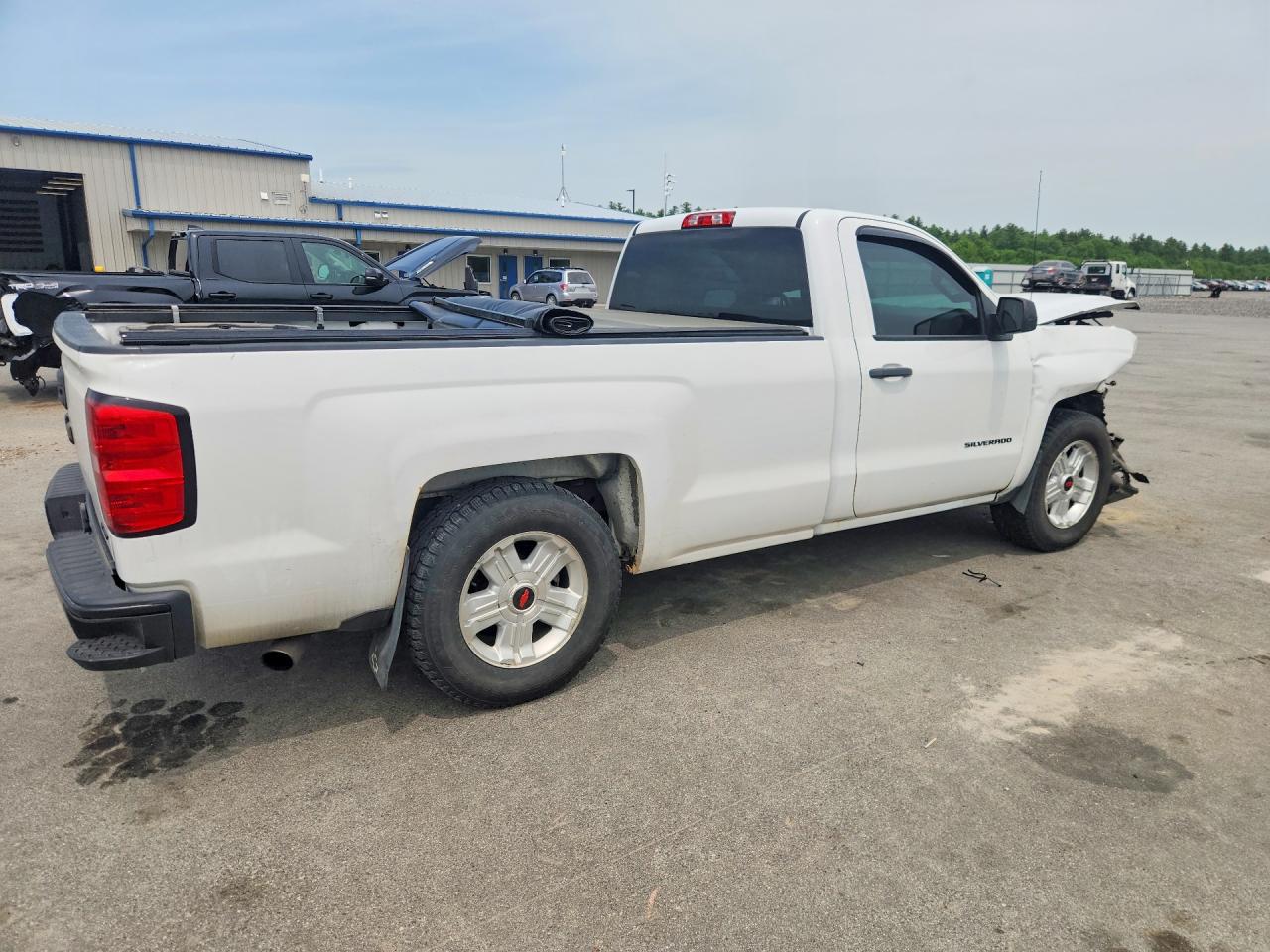 2015 Chevrolet Silverado C1500 Белый vin: 1GCNCPEH1FZ411688