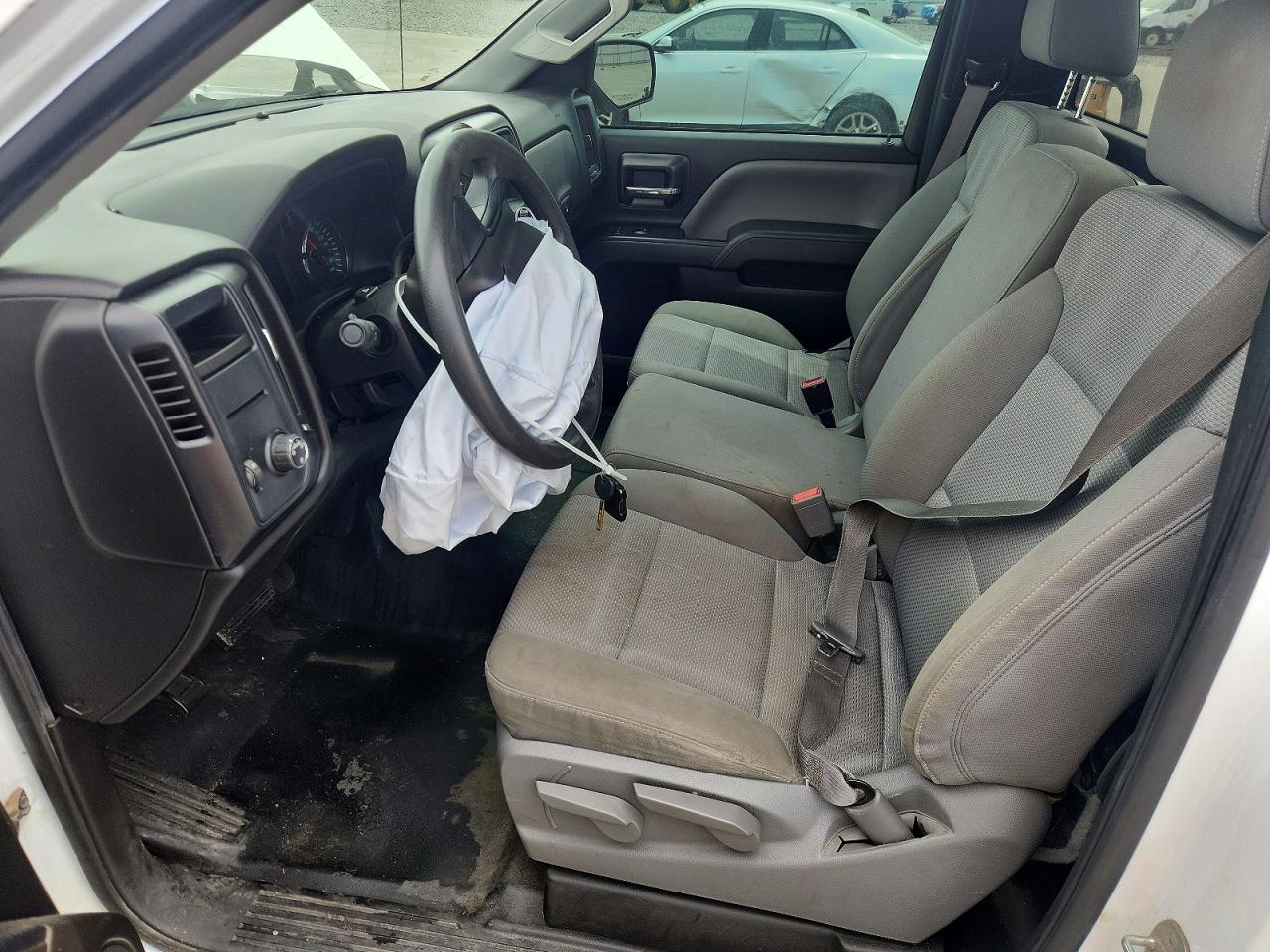 2015 Chevrolet Silverado C1500 Белый vin: 1GCNCPEH1FZ411688
