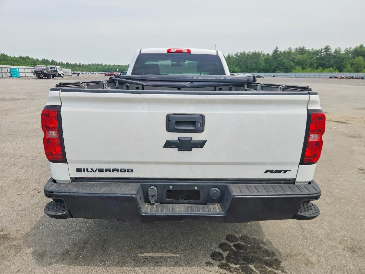 2015 Chevrolet Silverado C1500 Белый vin: 1GCNCPEH1FZ411688