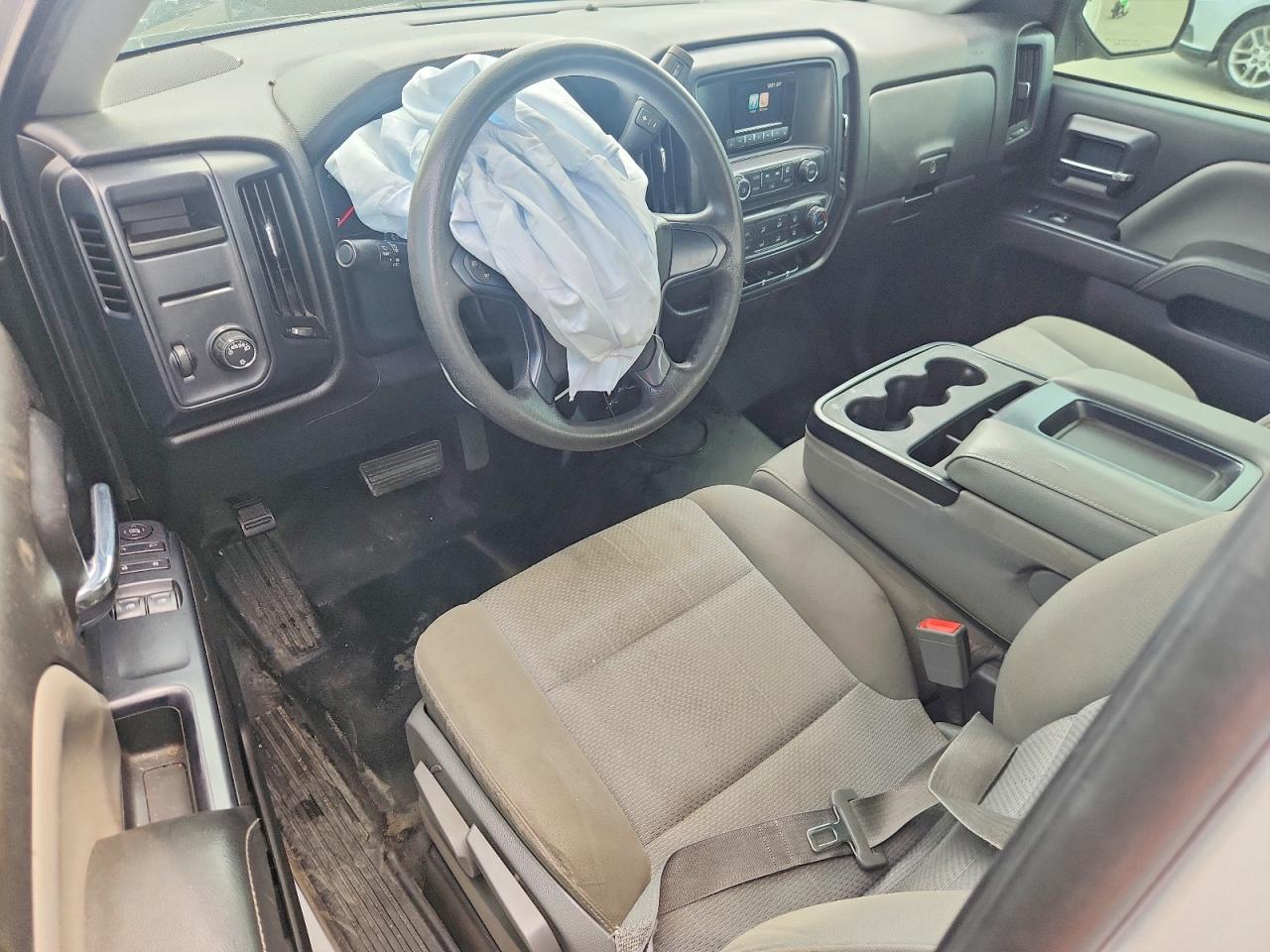 2015 Chevrolet Silverado C1500 Белый vin: 1GCNCPEH1FZ411688