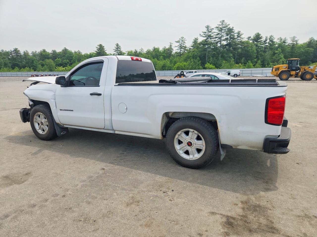 2015 Chevrolet Silverado C1500 Белый vin: 1GCNCPEH1FZ411688