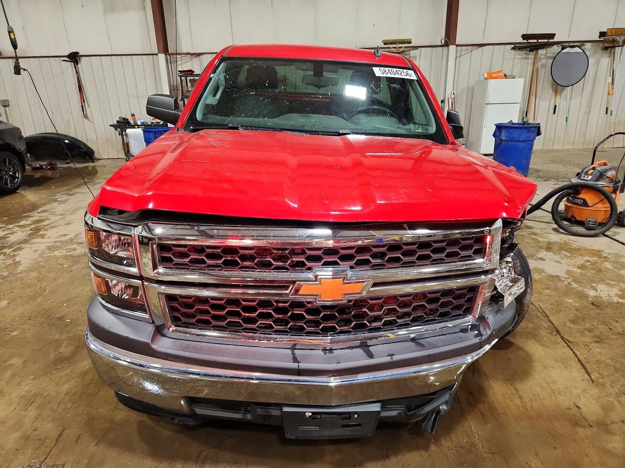 2014 Chevrolet Silverado C1500 Красный vin: 1GCNCPEH2EZ140218