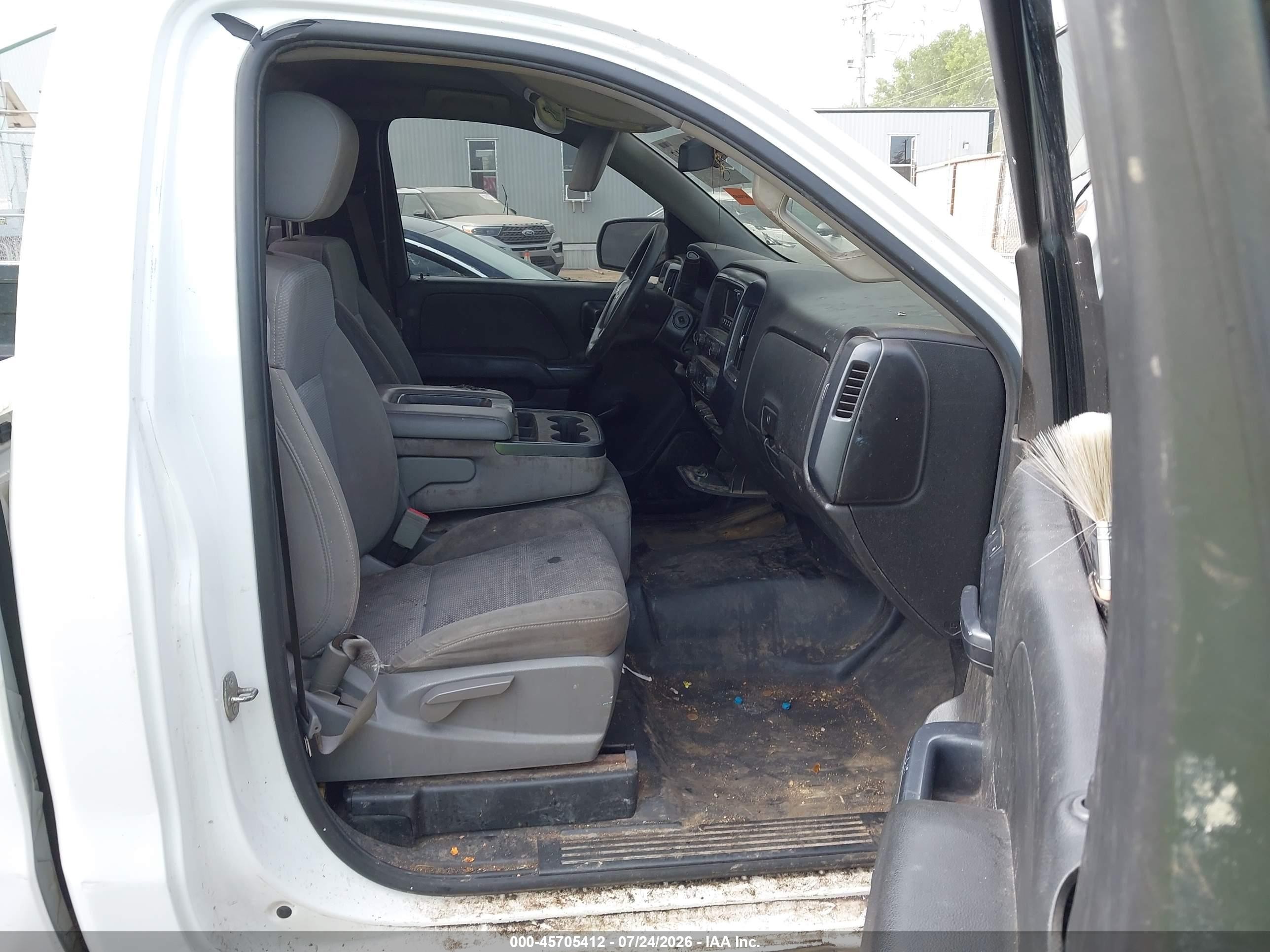 2014 Chevrolet Silverado 1500 Work Truck White vin: 1GCNCPEH2EZ275764