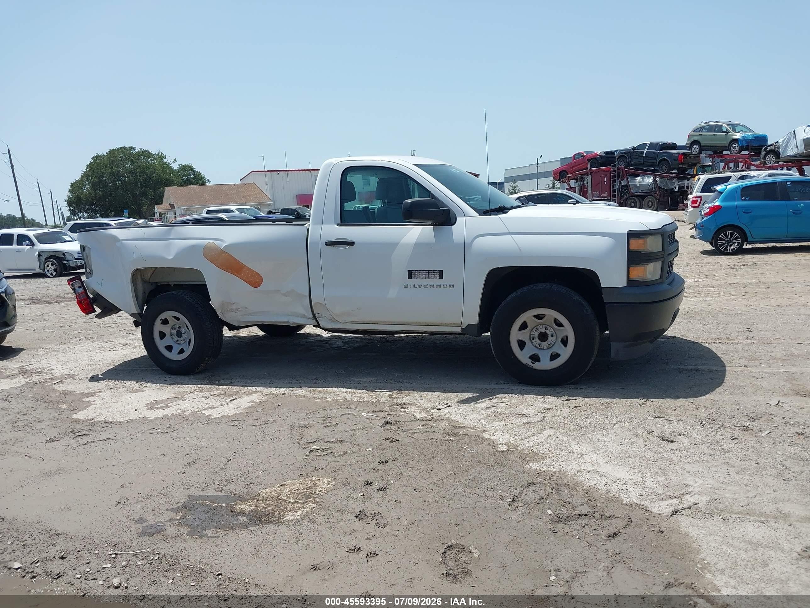 2014 Chevrolet Silverado 1500 Work Truck Белый vin: 1GCNCPEH2EZ339057