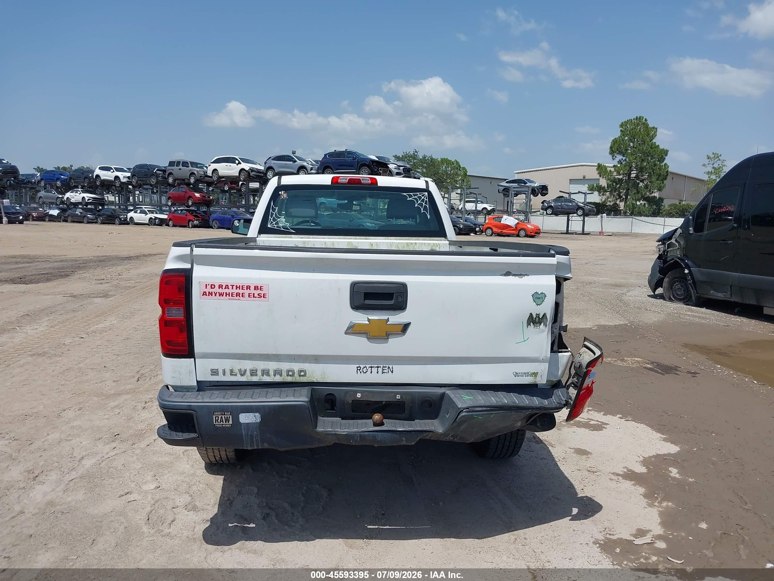 2014 Chevrolet Silverado 1500 Work Truck Белый vin: 1GCNCPEH2EZ339057