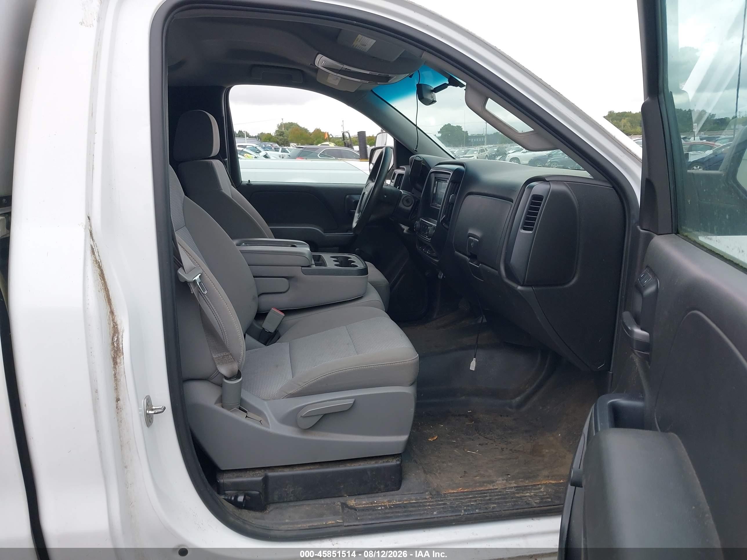 2014 Chevrolet Silverado 1500 Work Truck White vin: 1GCNCPEH2EZ376710