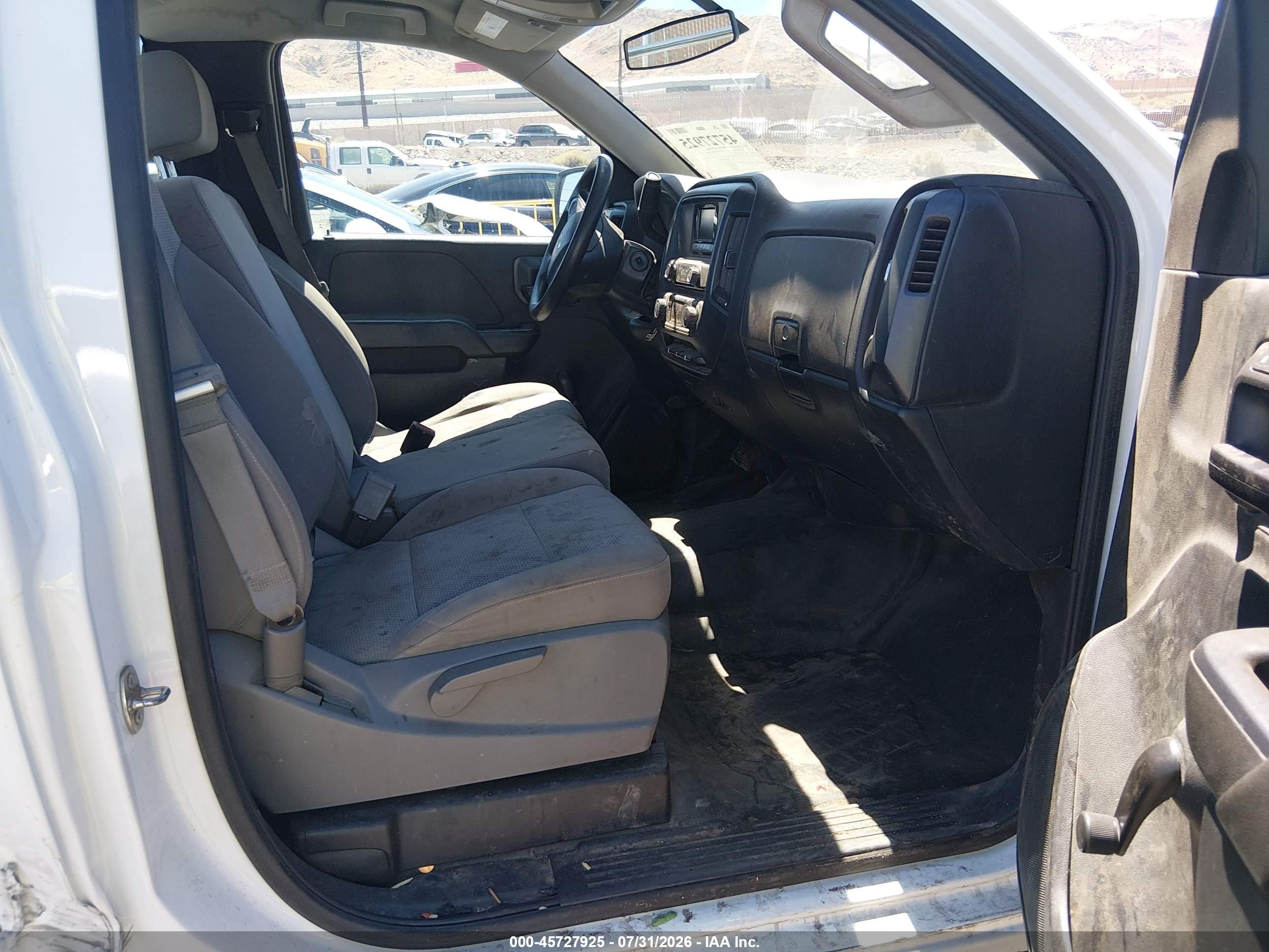 2015 Chevrolet Silverado 1500 Work Truck White vin: 1GCNCPEH2FZ302270