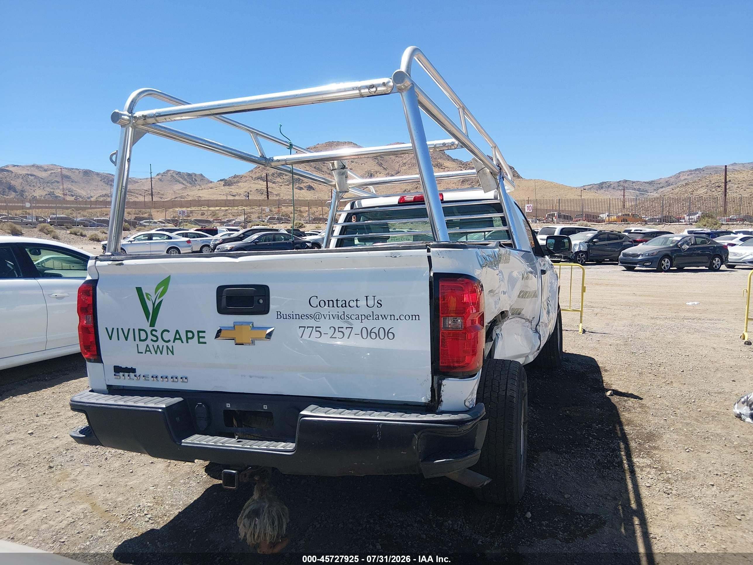 2015 Chevrolet Silverado 1500 Work Truck White vin: 1GCNCPEH2FZ302270
