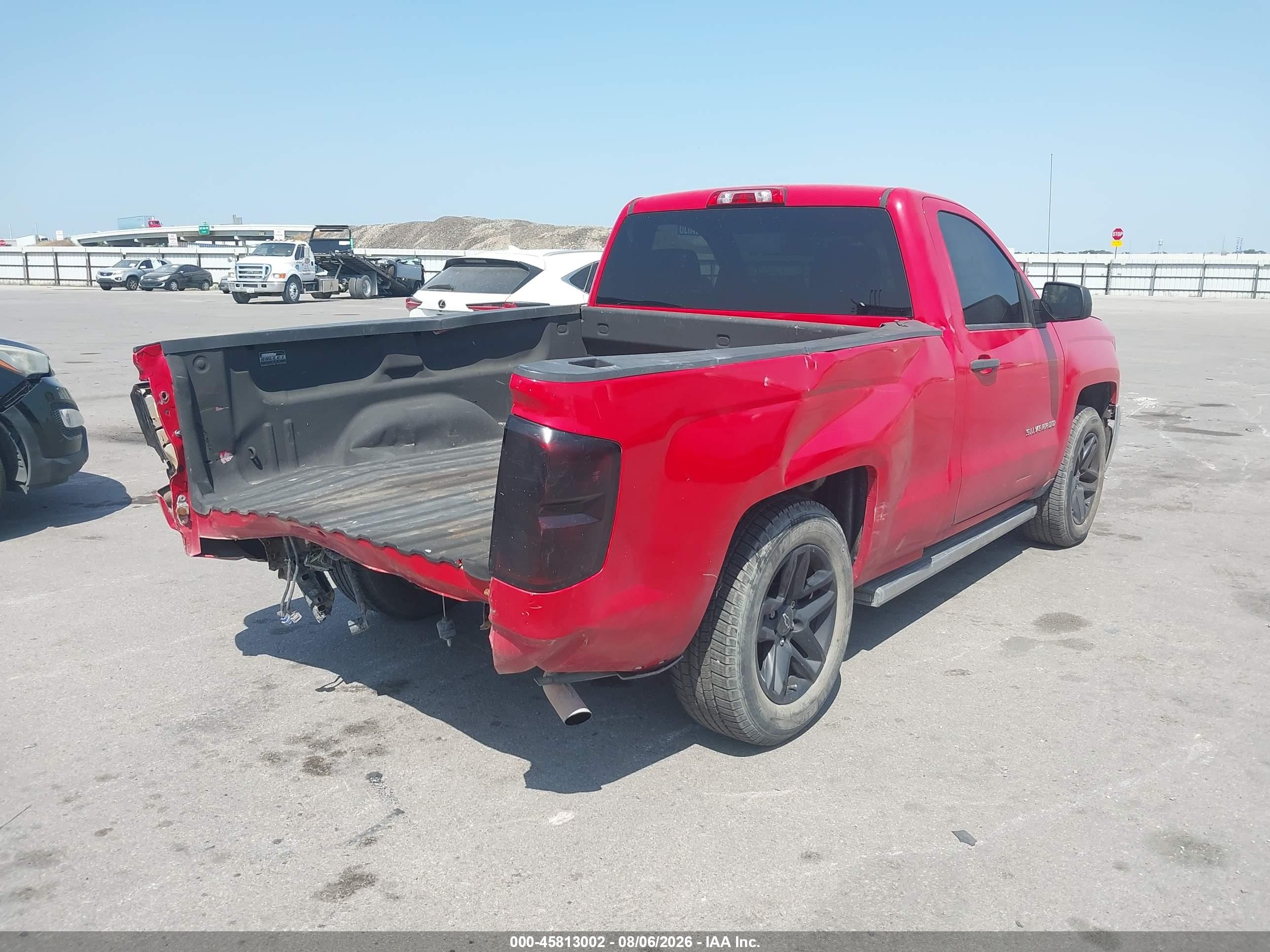 2014 Chevrolet Silverado 1500 Work Truck Red vin: 1GCNCPEH3EZ134475