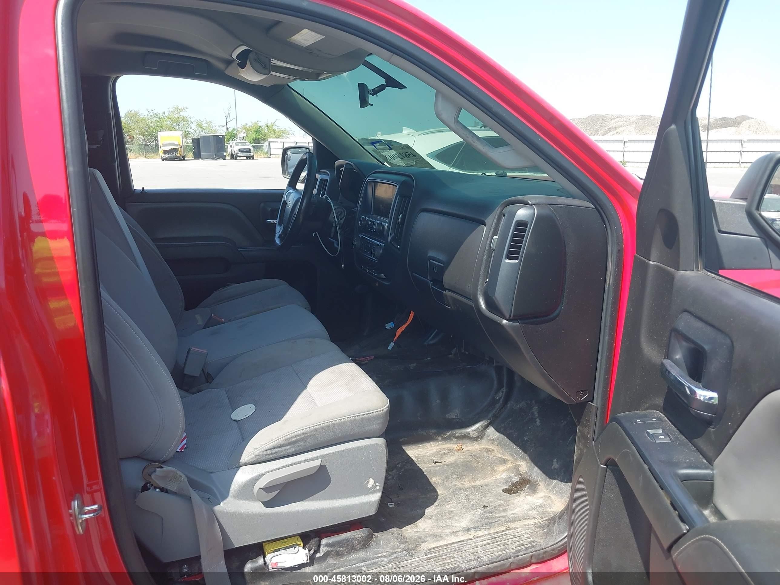 2014 Chevrolet Silverado 1500 Work Truck Red vin: 1GCNCPEH3EZ134475