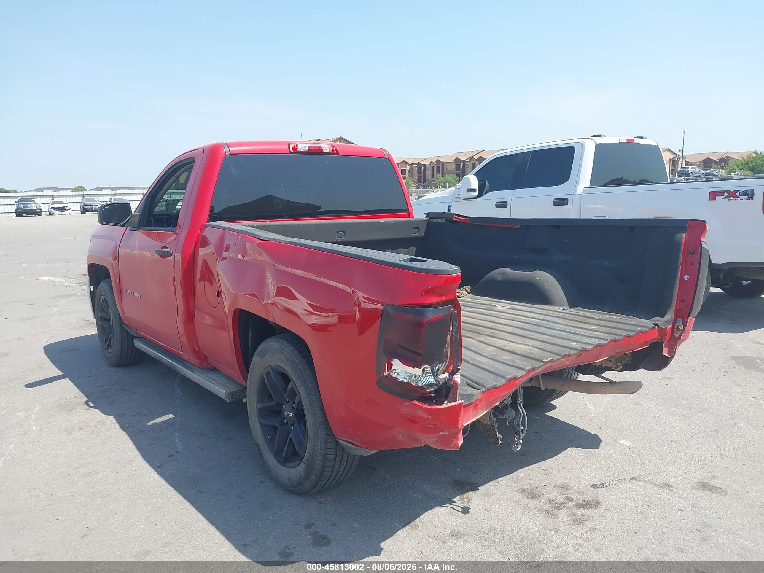 2014 Chevrolet Silverado 1500 Work Truck Red vin: 1GCNCPEH3EZ134475