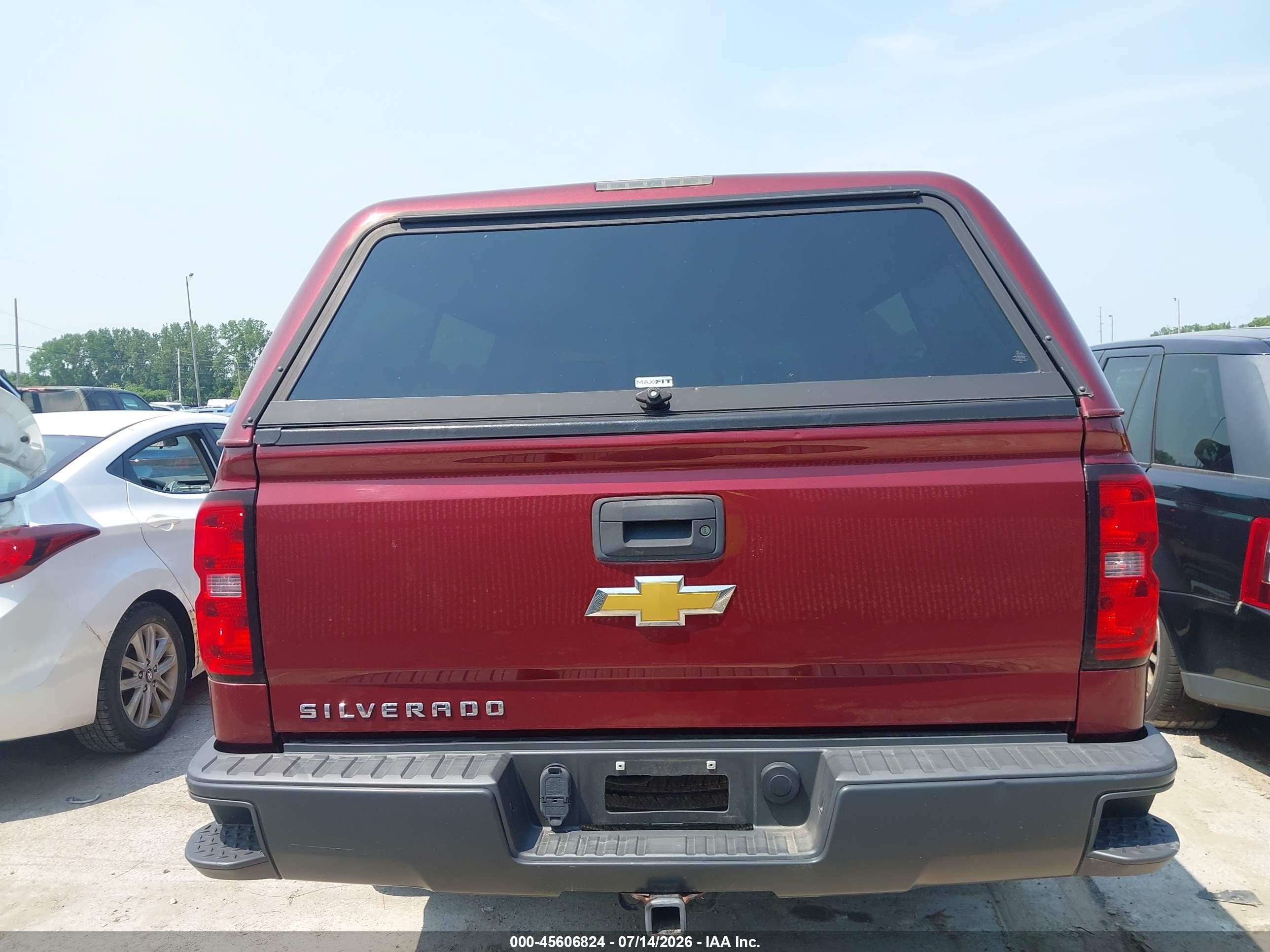 2014 Chevrolet Silverado 1500 Work Truck Темно-бордовый vin: 1GCNCPEH3EZ154838