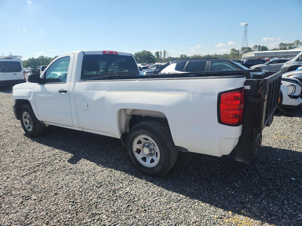 2014 Chevrolet Silverado C1500 White vin: 1GCNCPEH3EZ205447