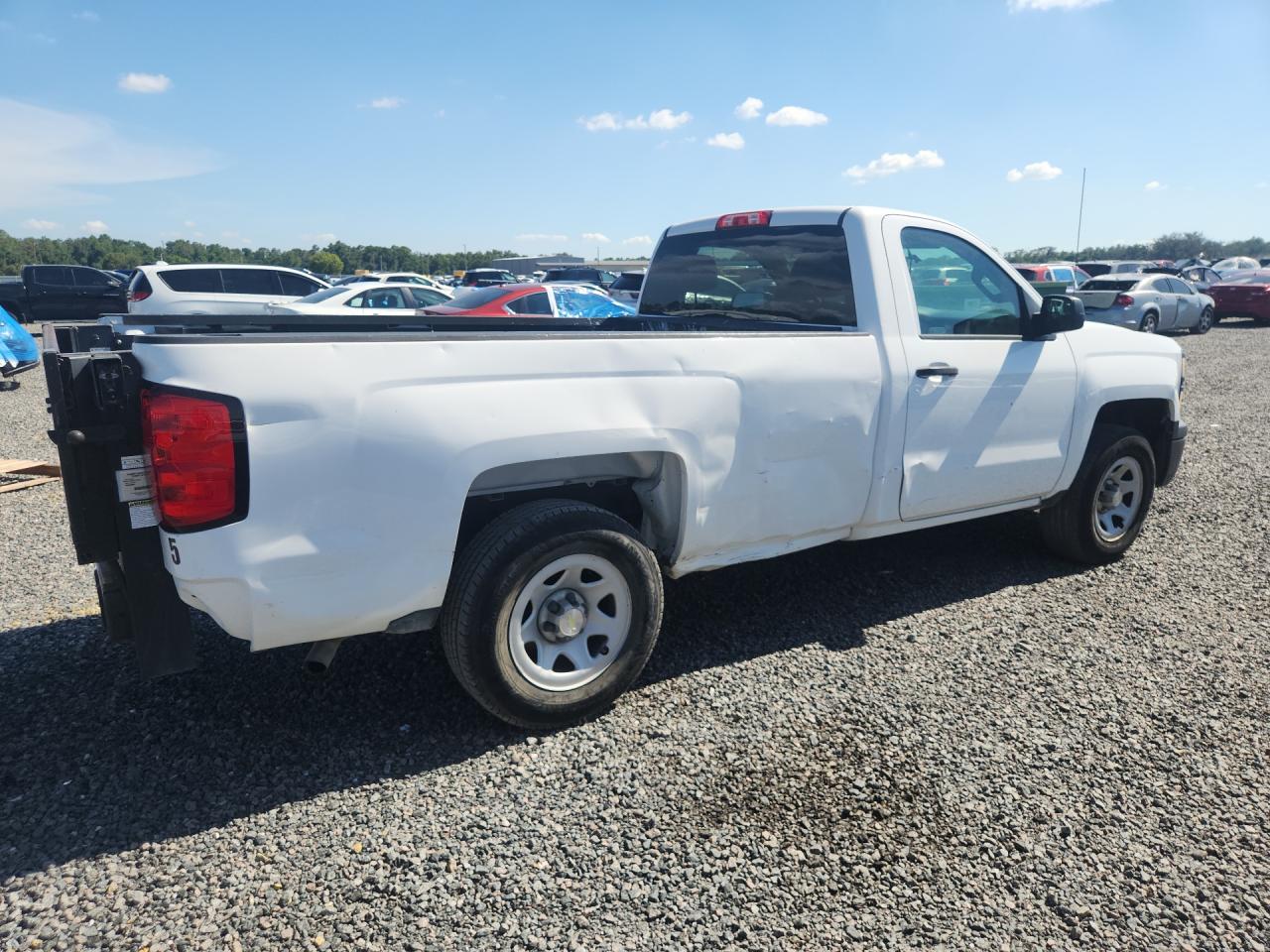 2014 Chevrolet Silverado C1500 White vin: 1GCNCPEH3EZ205447