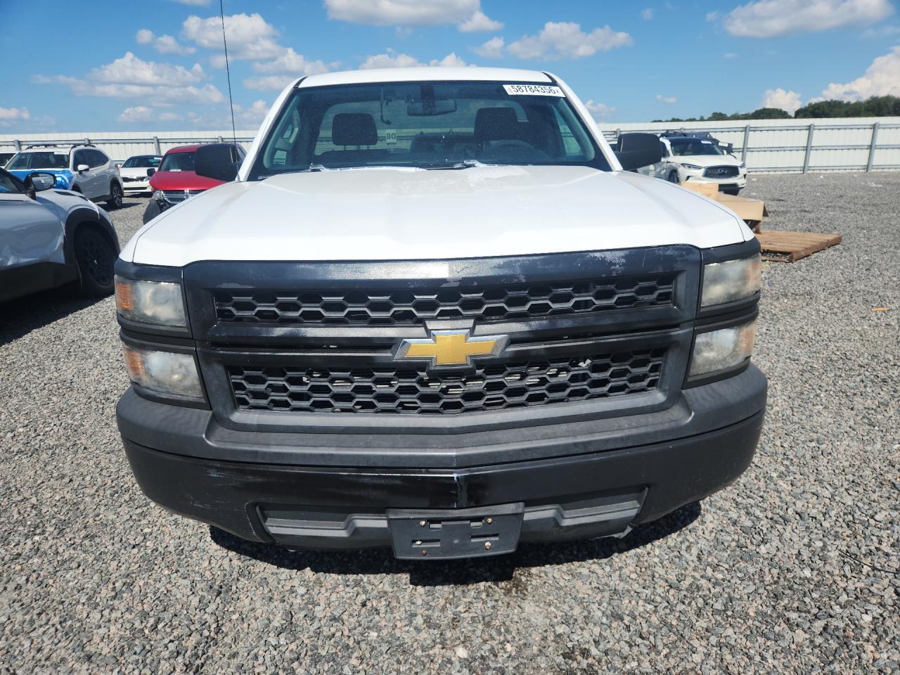 2014 Chevrolet Silverado C1500 White vin: 1GCNCPEH3EZ205447