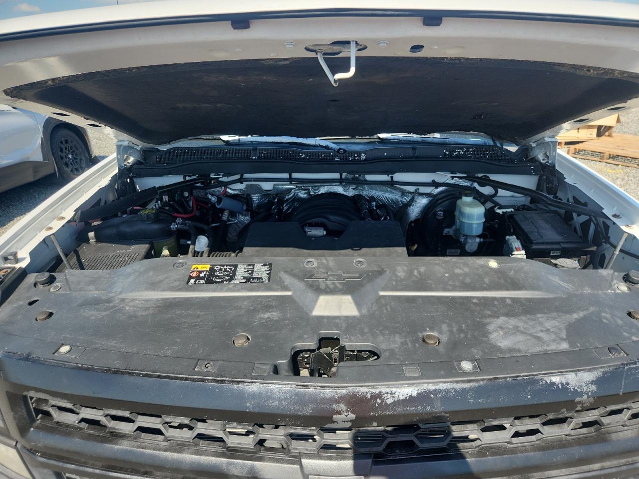 2014 Chevrolet Silverado C1500 White vin: 1GCNCPEH3EZ205447