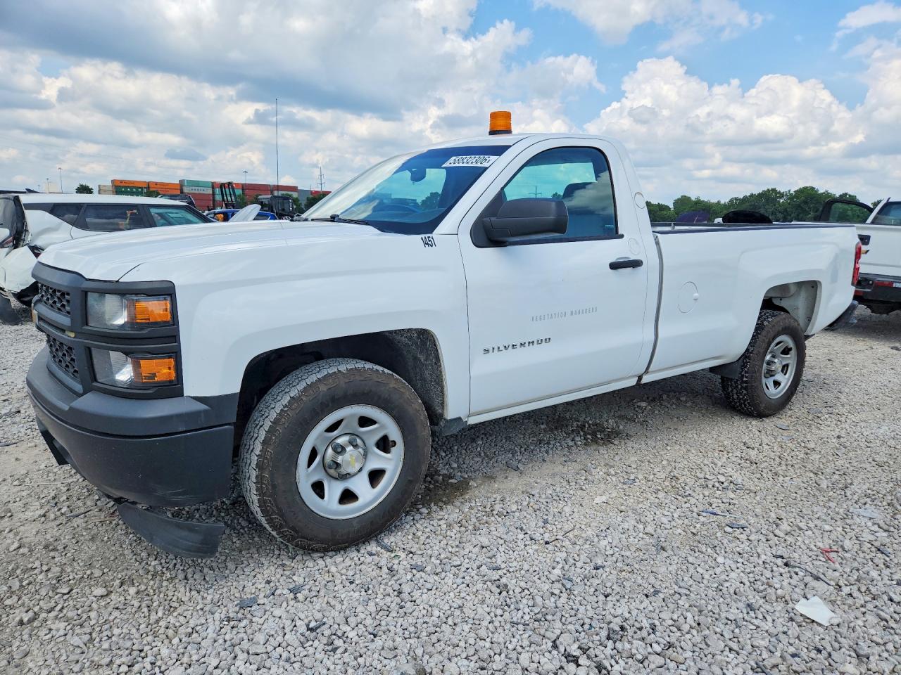 2014 Chevrolet Silverado C1500 White vin: 1GCNCPEH3EZ385836