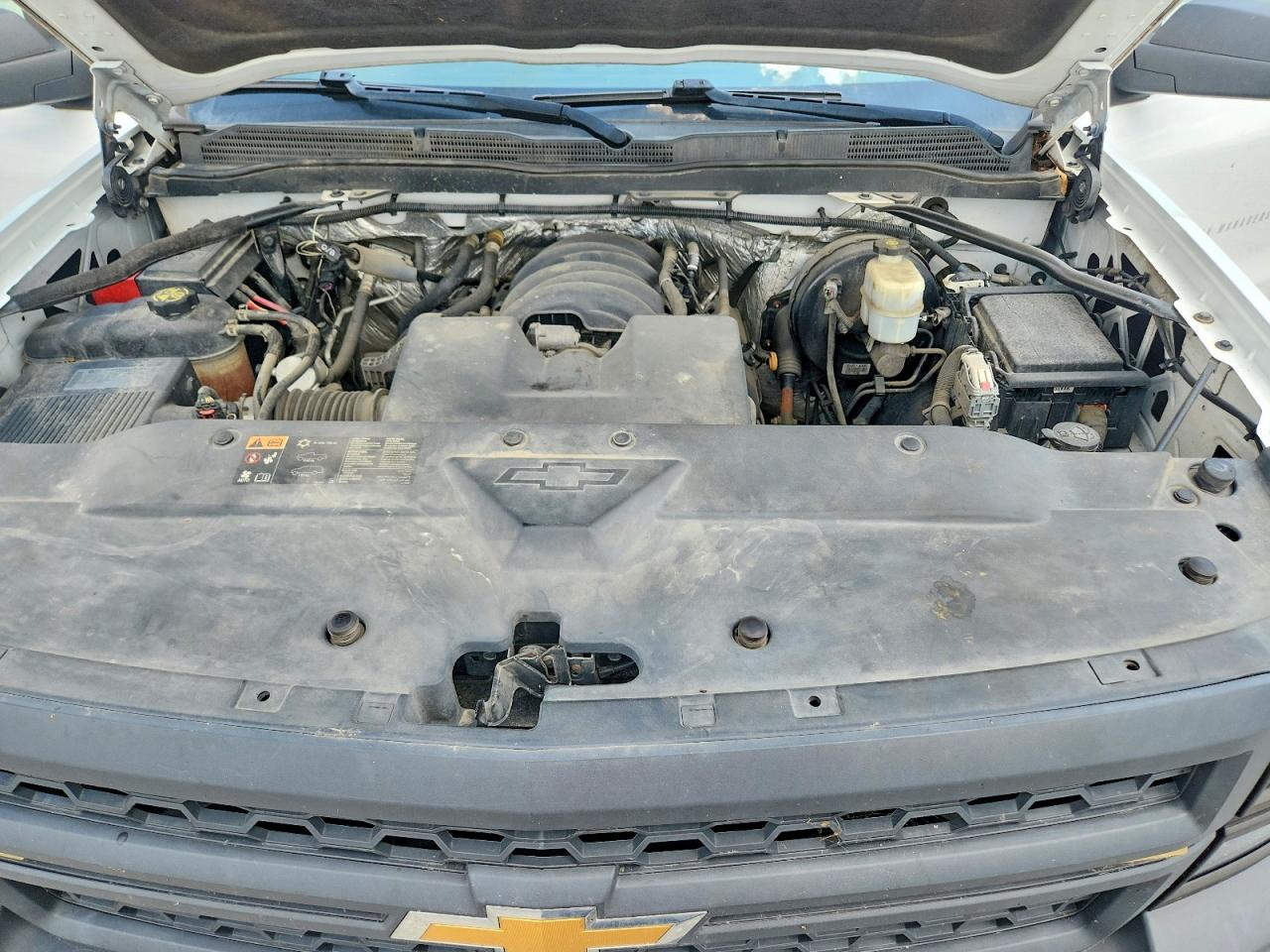 2014 Chevrolet Silverado C1500 White vin: 1GCNCPEH3EZ385836