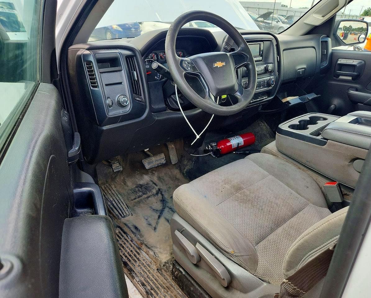 2014 Chevrolet Silverado C1500 White vin: 1GCNCPEH3EZ385836