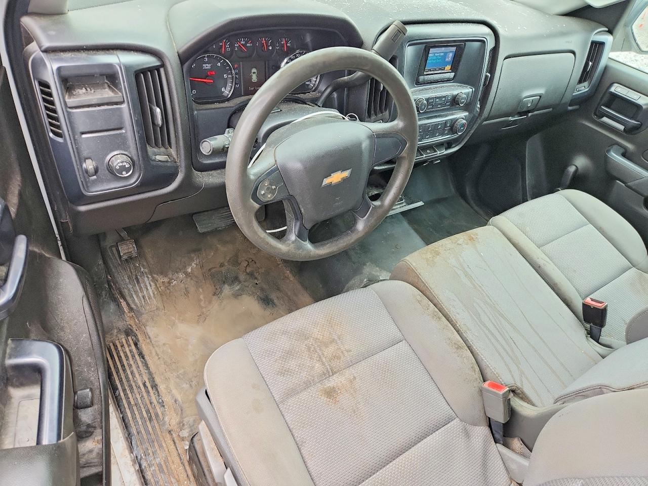 2014 Chevrolet Silverado C1500 White vin: 1GCNCPEH4EZ152919