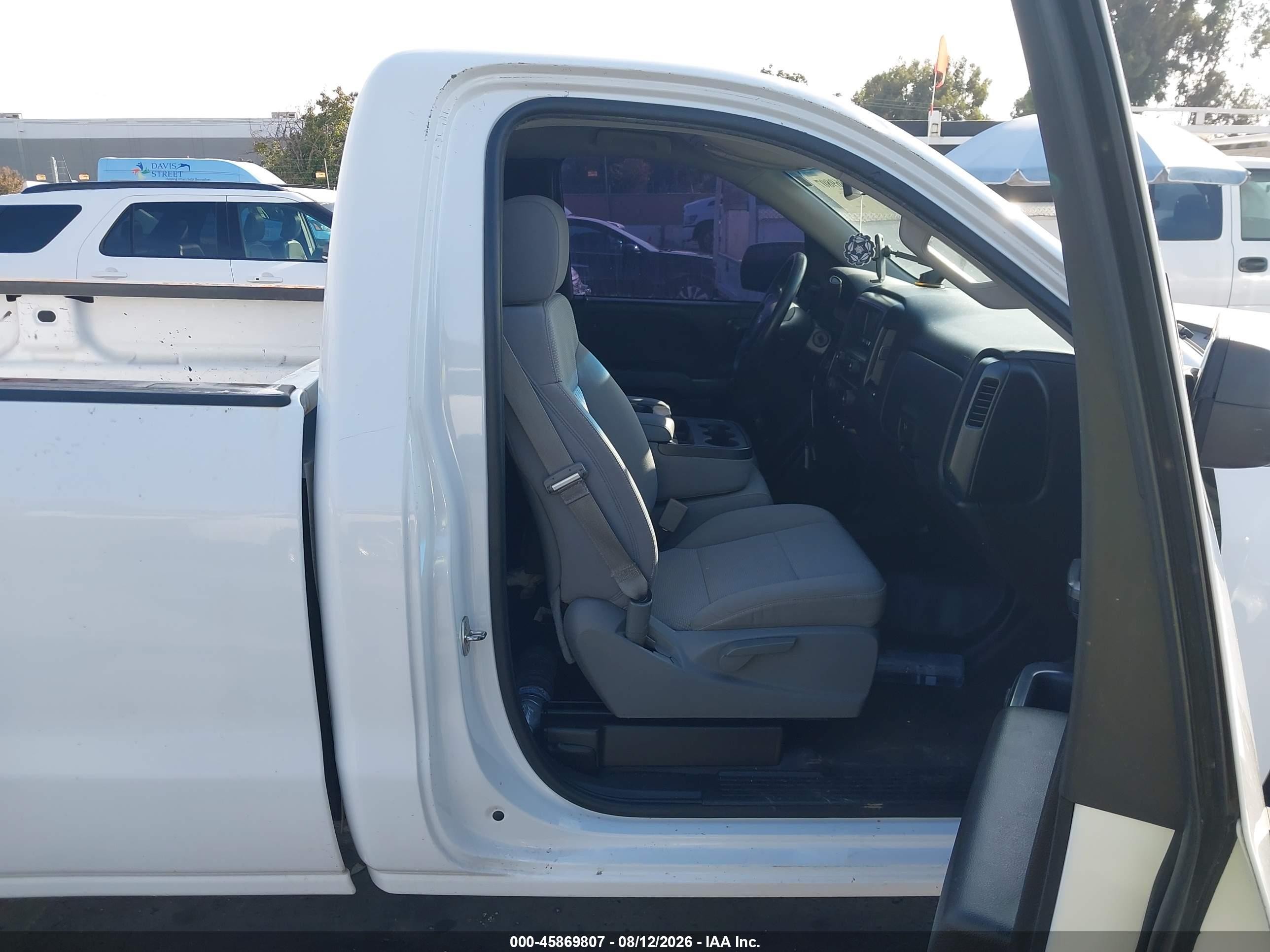 2014 Chevrolet Silverado 1500 Work Truck White vin: 1GCNCPEH4EZ276754