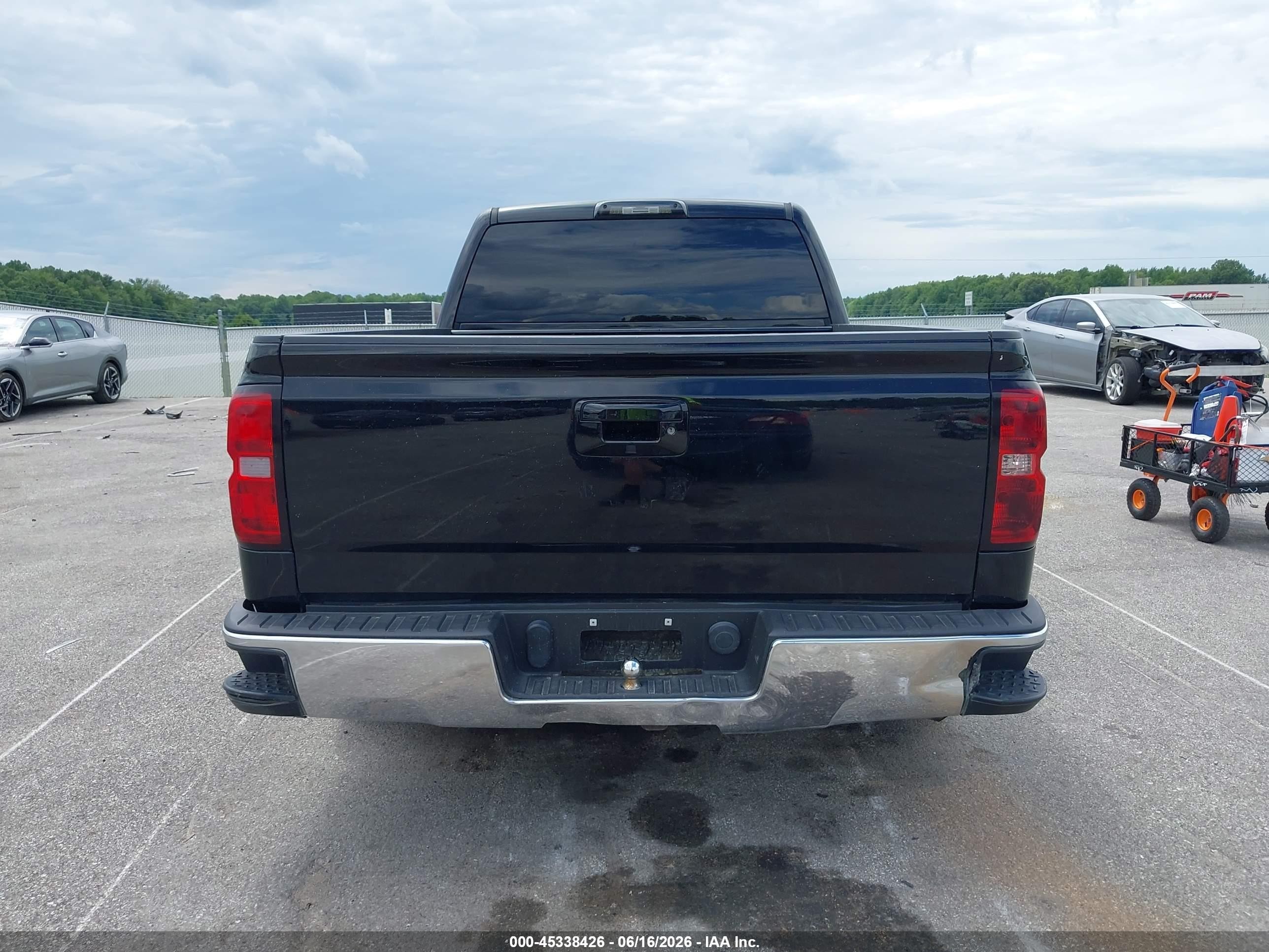 2014 Chevrolet Silverado 1500 Work Truck Black vin: 1GCNCPEH4EZ304889