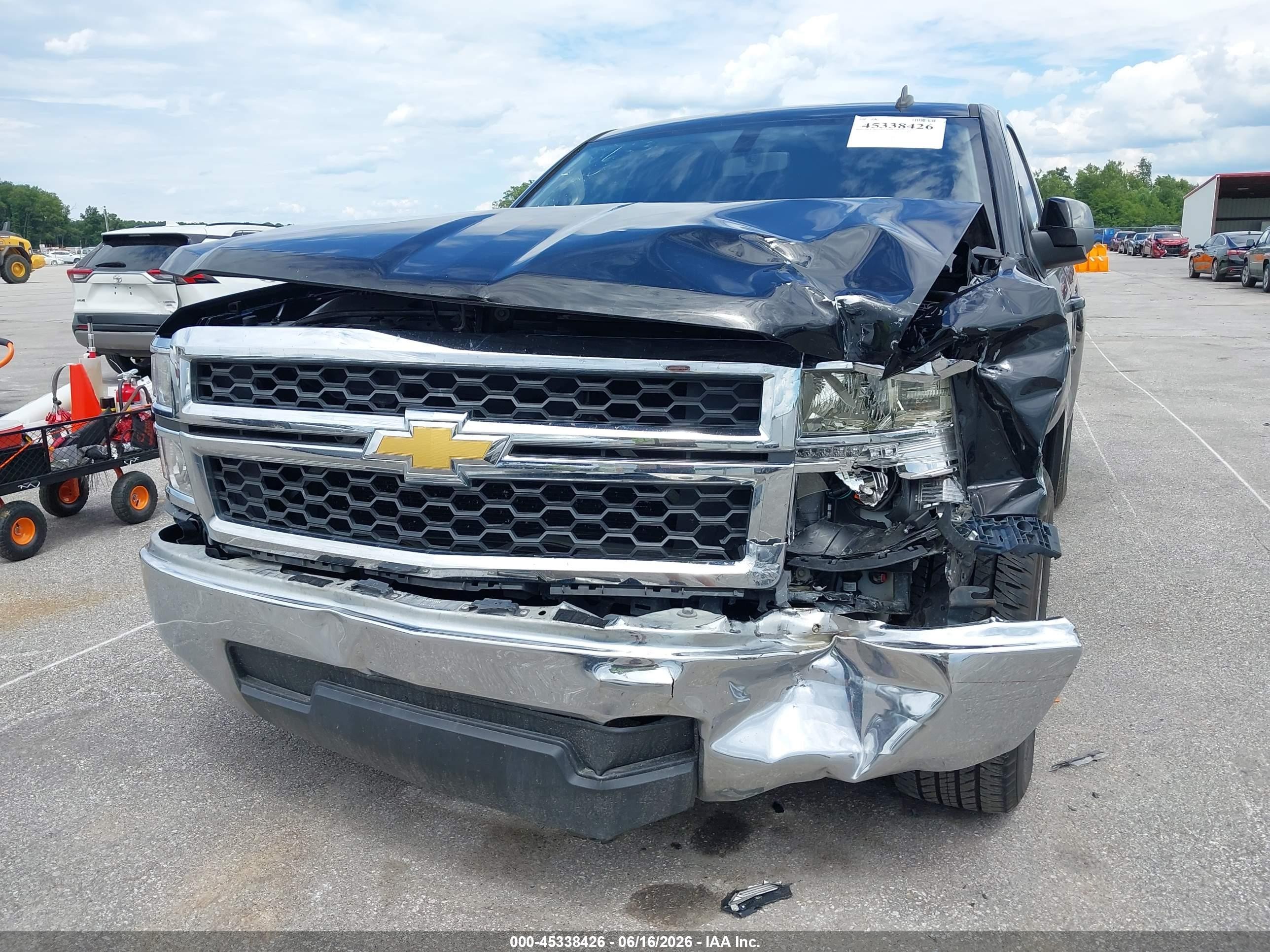 2014 Chevrolet Silverado 1500 Work Truck Black vin: 1GCNCPEH4EZ304889