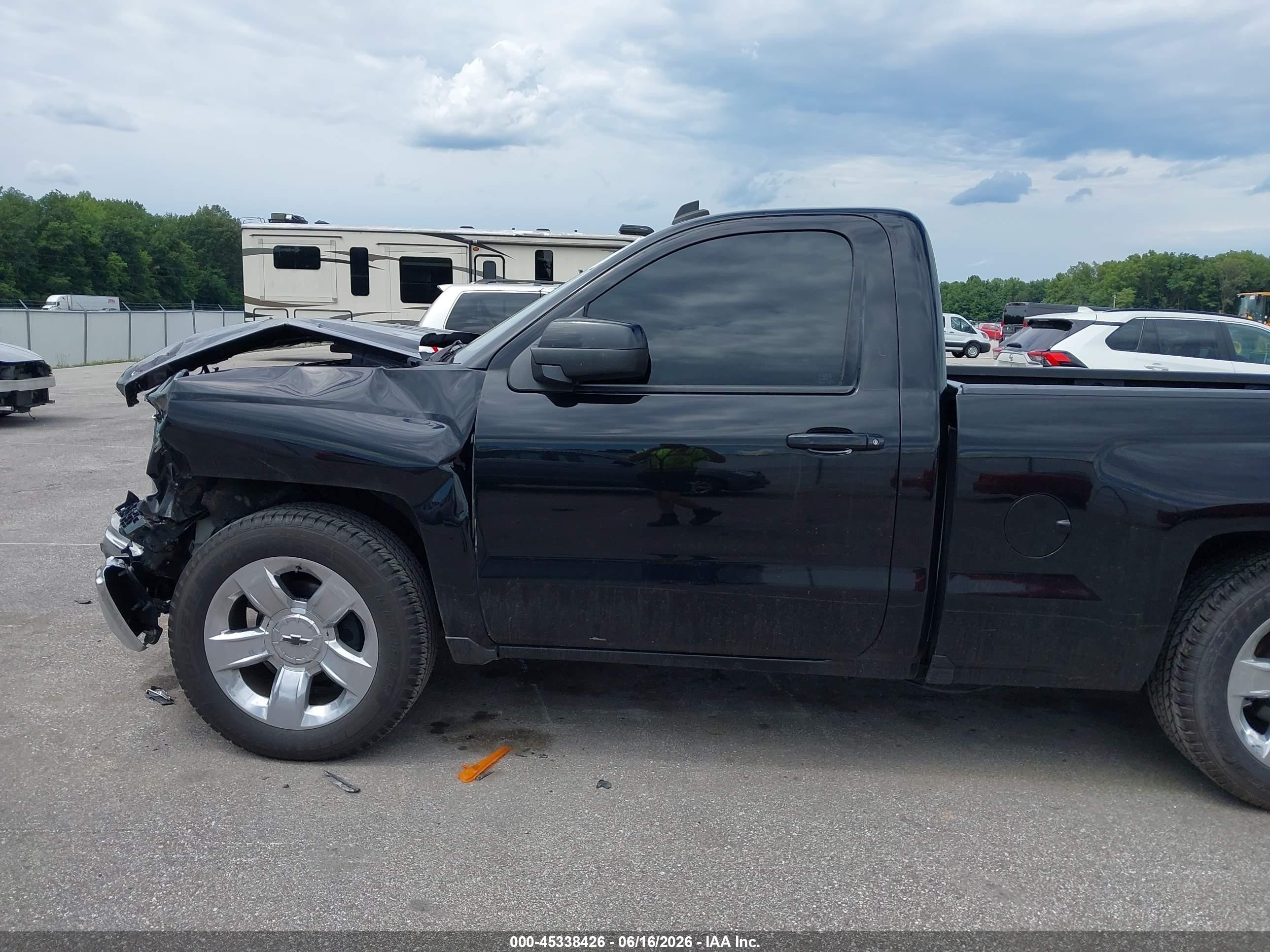2014 Chevrolet Silverado 1500 Work Truck Black vin: 1GCNCPEH4EZ304889
