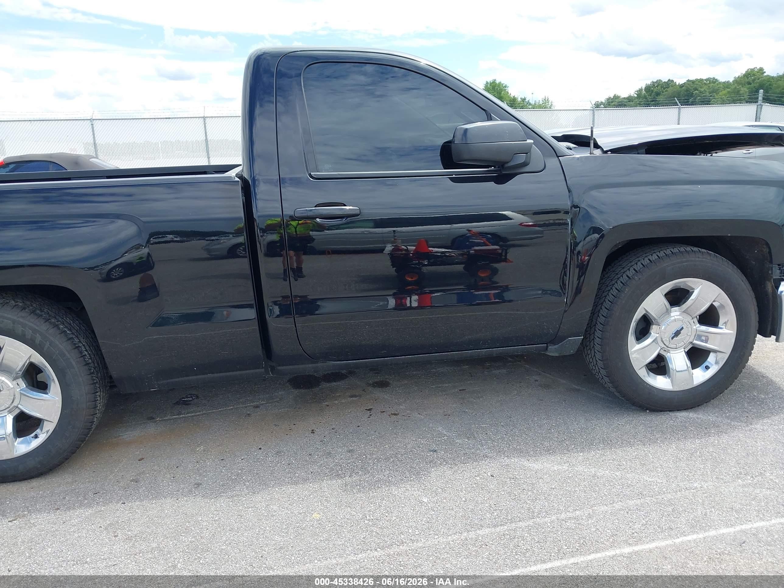 2014 Chevrolet Silverado 1500 Work Truck Black vin: 1GCNCPEH4EZ304889