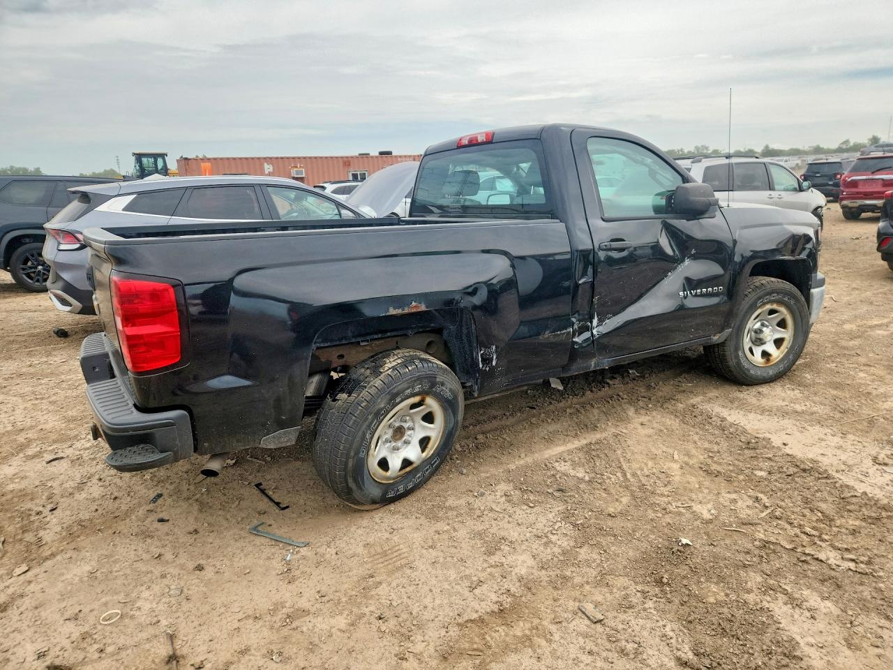 2015 Chevrolet Silverado C1500 Black vin: 1GCNCPEH4FZ181192