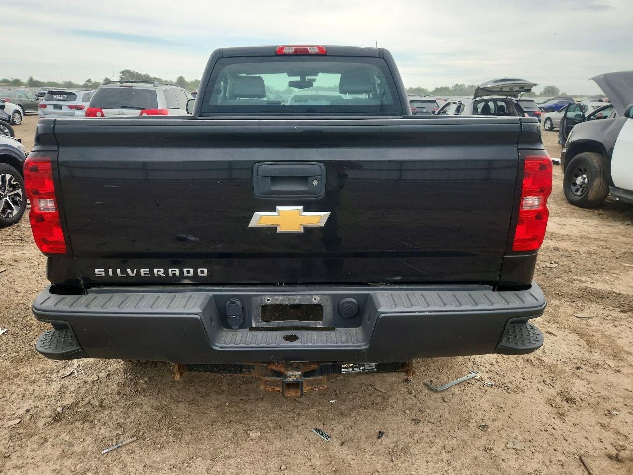 2015 Chevrolet Silverado C1500 Black vin: 1GCNCPEH4FZ181192