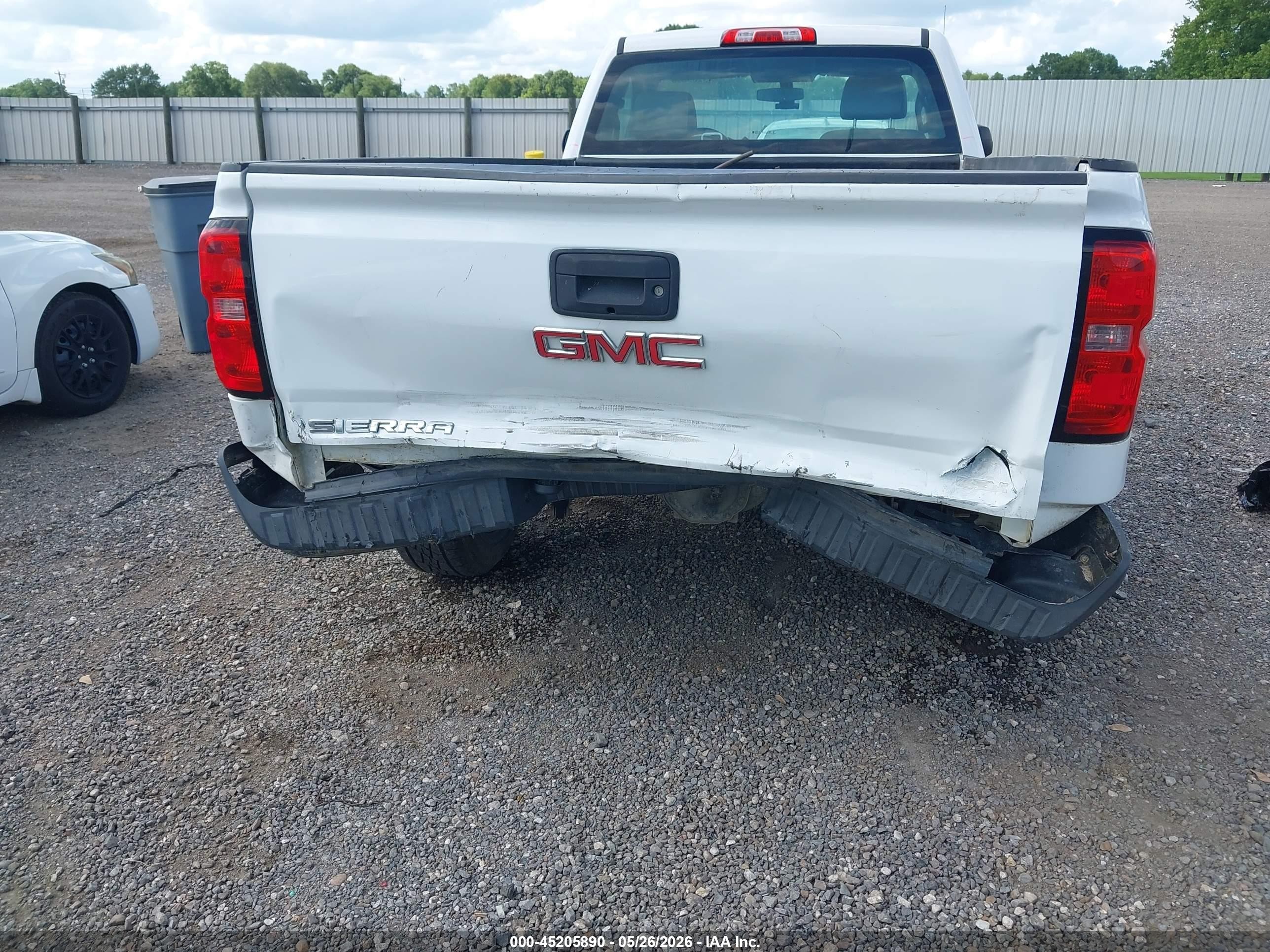 2015 Chevrolet Silverado 1500 Wt Белый vin: 1GCNCPEH4FZ273435