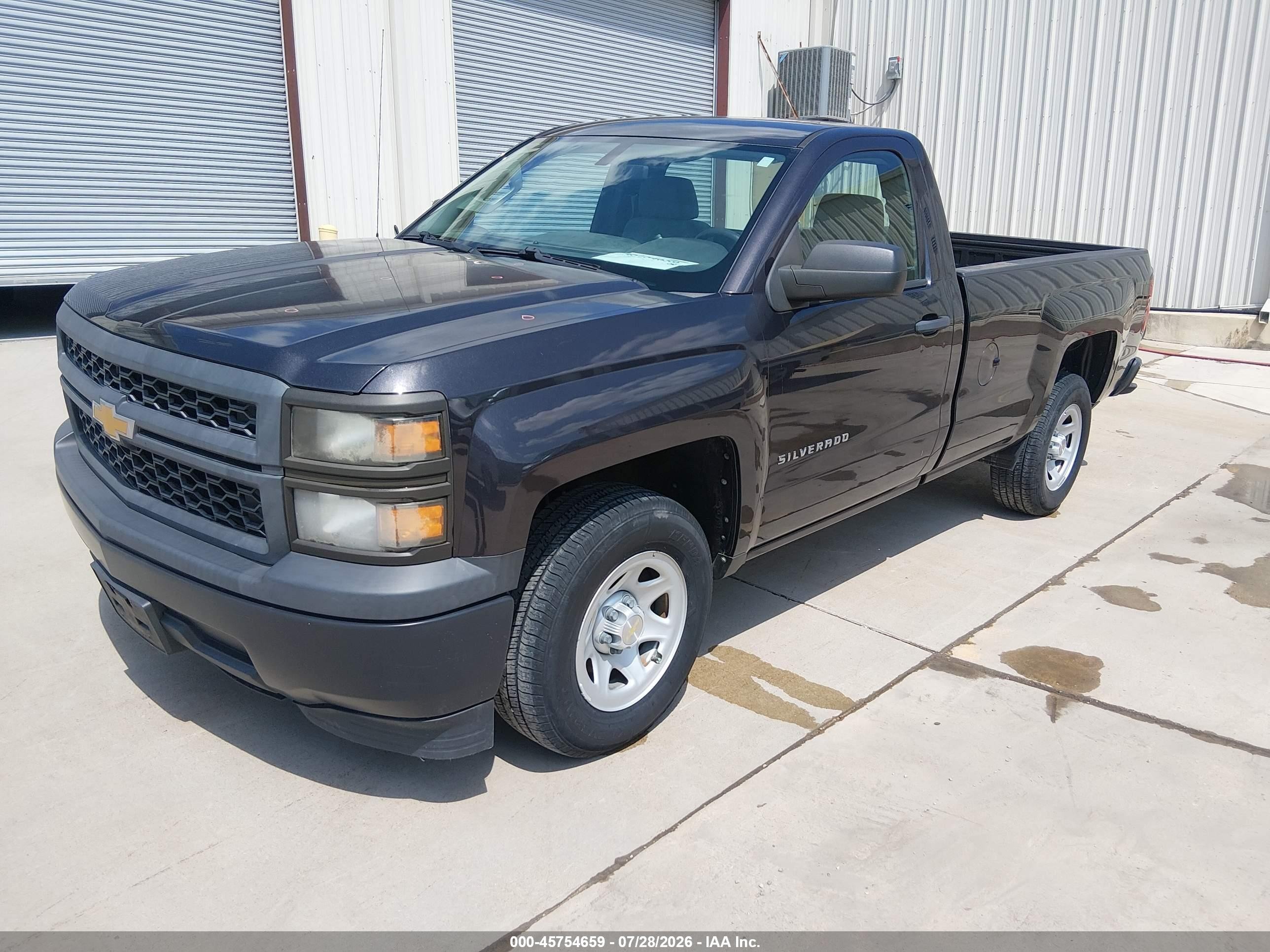 2015 Chevrolet Silverado 1500 Work Truck Gray vin: 1GCNCPEH4FZ325839