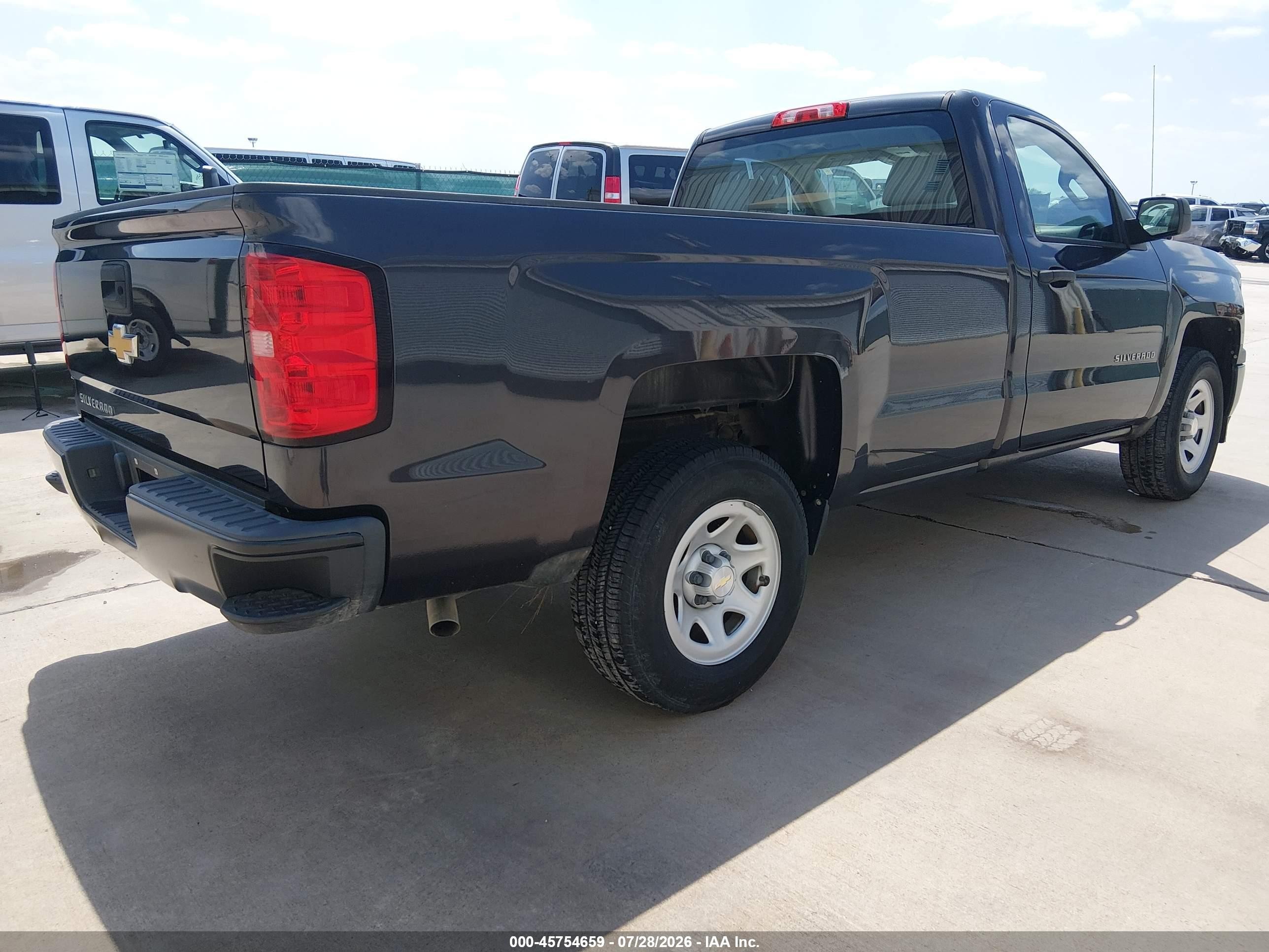 2015 Chevrolet Silverado 1500 Work Truck Gray vin: 1GCNCPEH4FZ325839