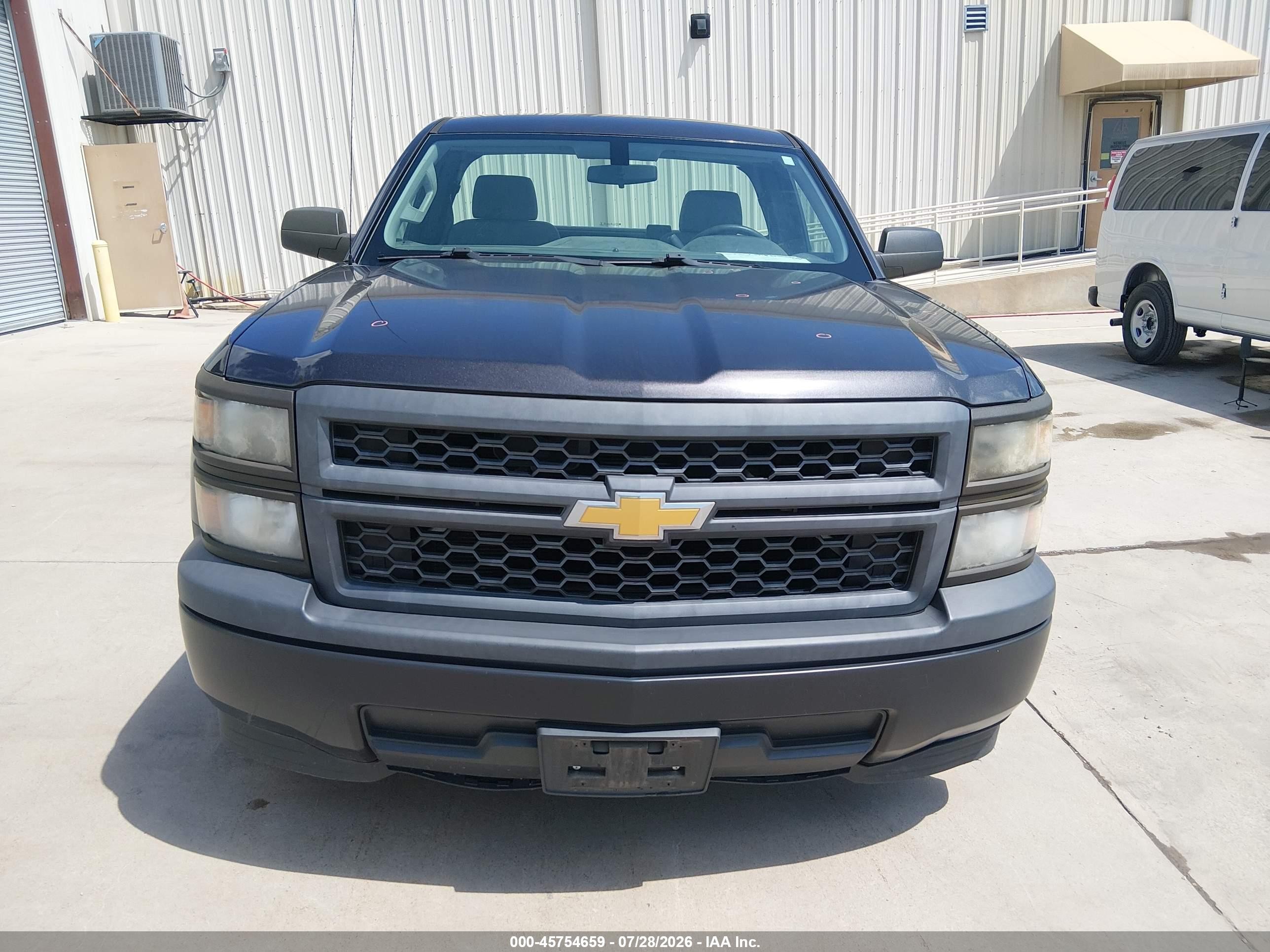 2015 Chevrolet Silverado 1500 Work Truck Gray vin: 1GCNCPEH4FZ325839