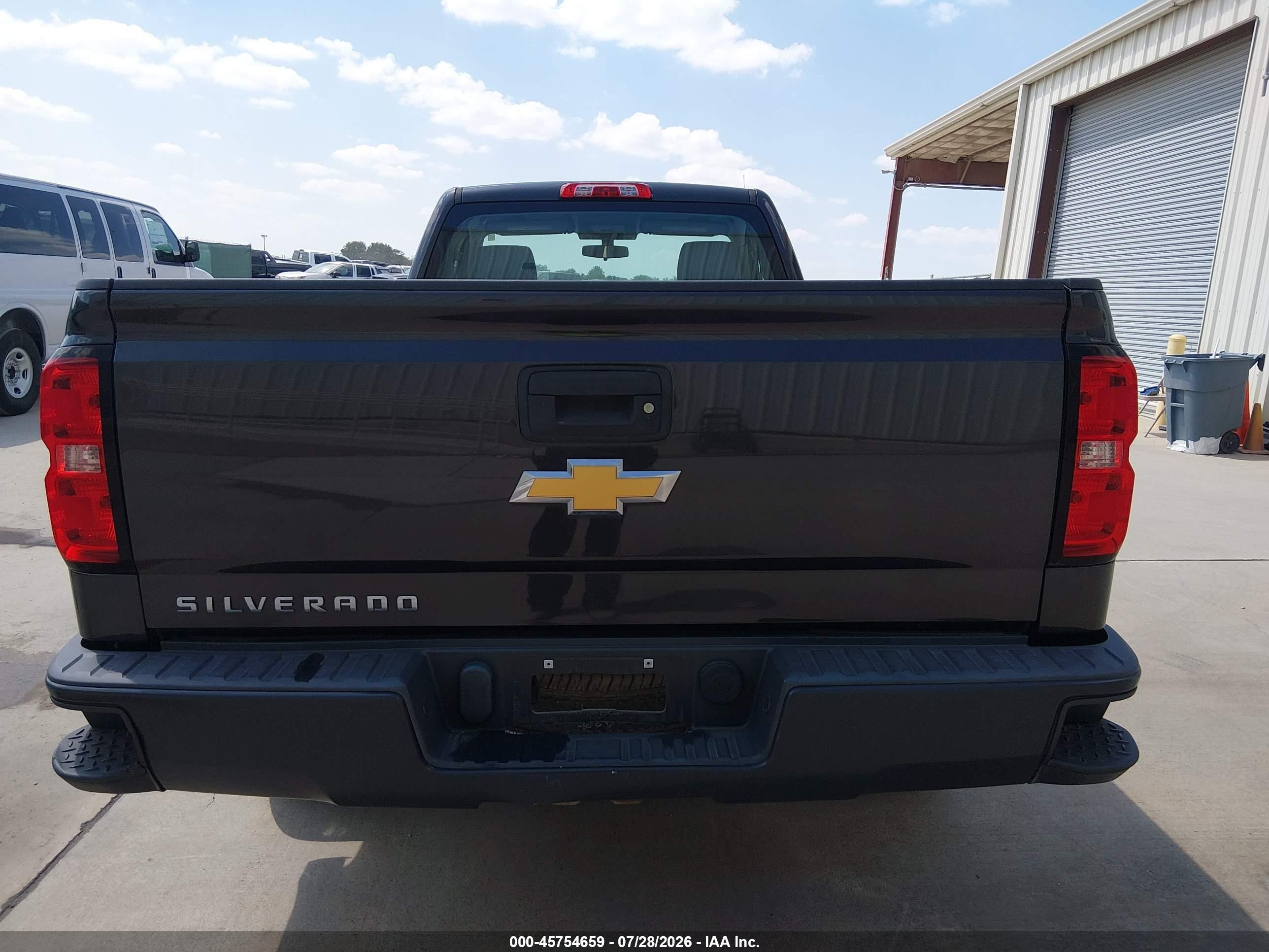 2015 Chevrolet Silverado 1500 Work Truck Gray vin: 1GCNCPEH4FZ325839